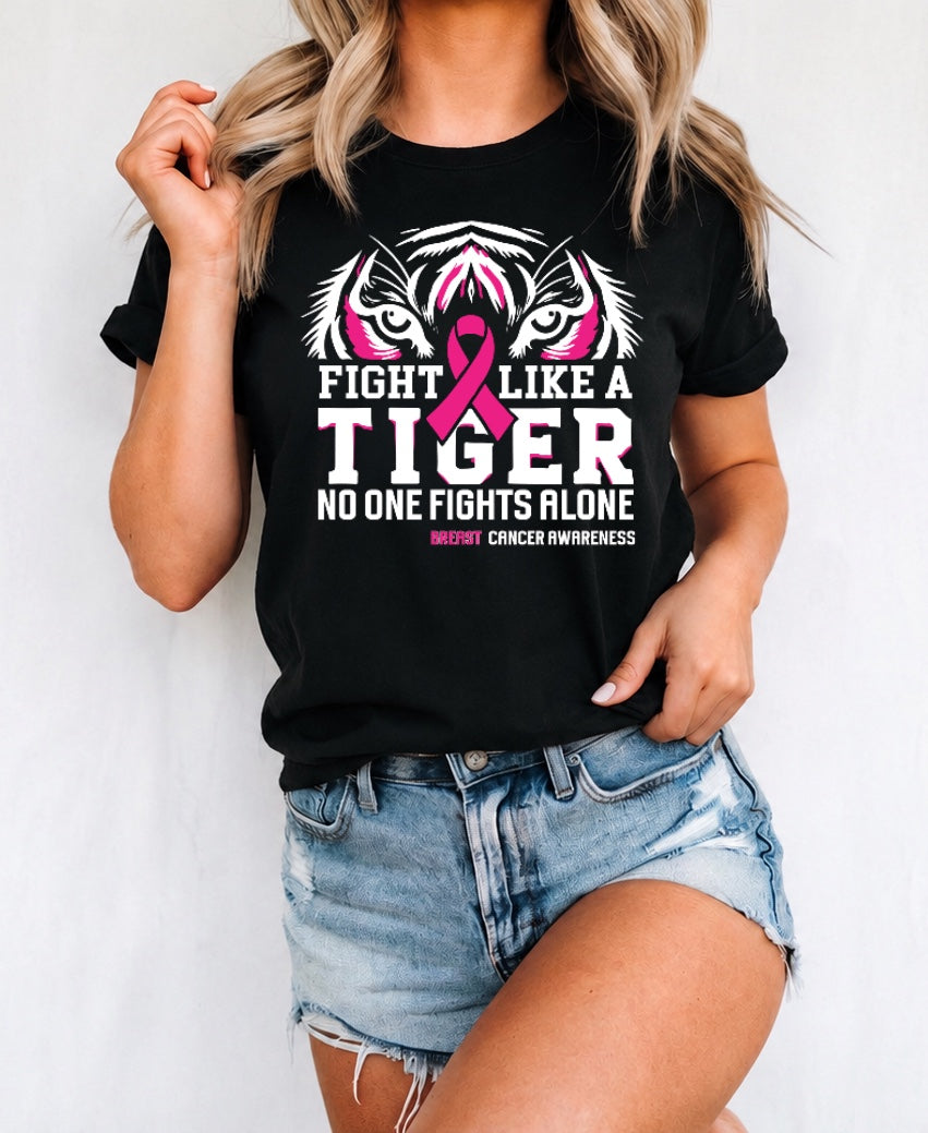 83143 FIGHT LIKE A TIGER WHITE
