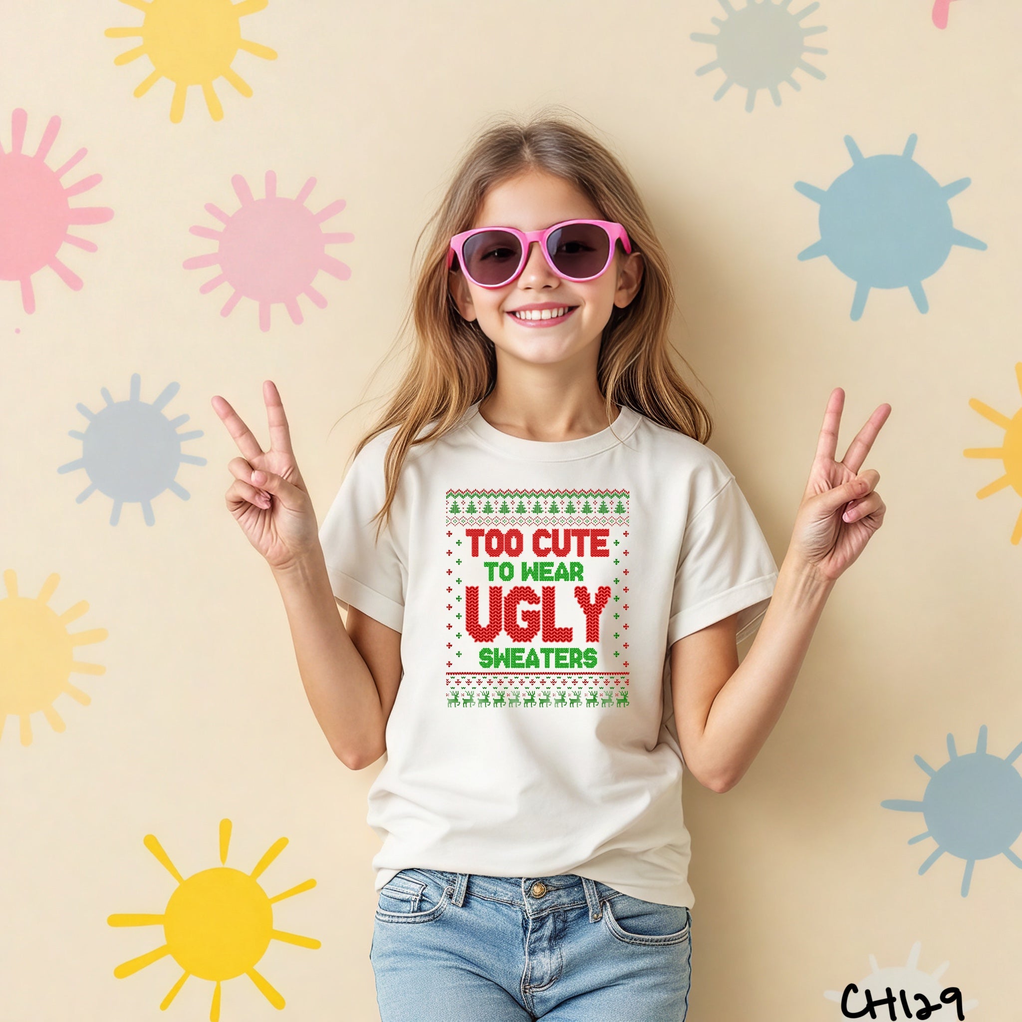 Ch129 too cute to wear ugly sweaters