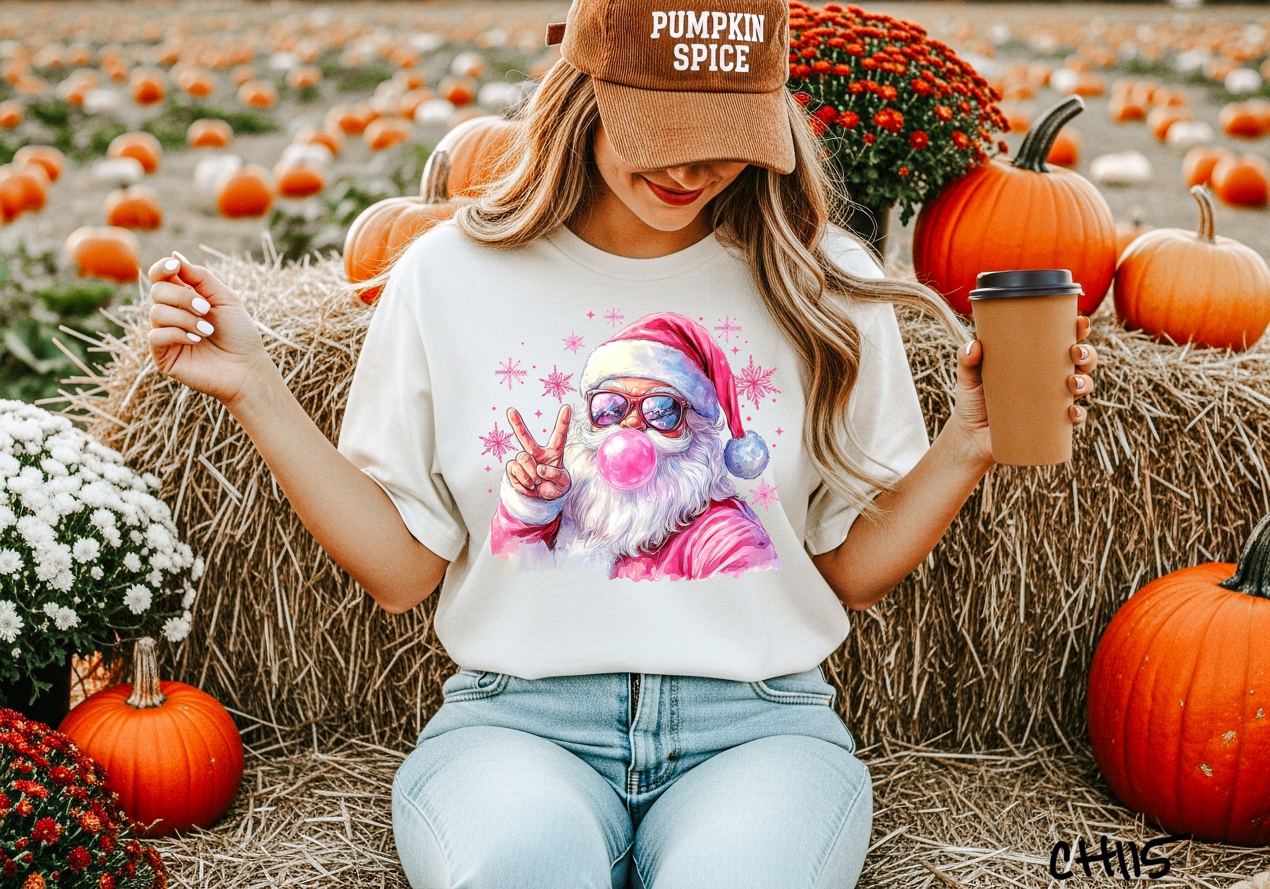 Ch115 bubble gum Santa