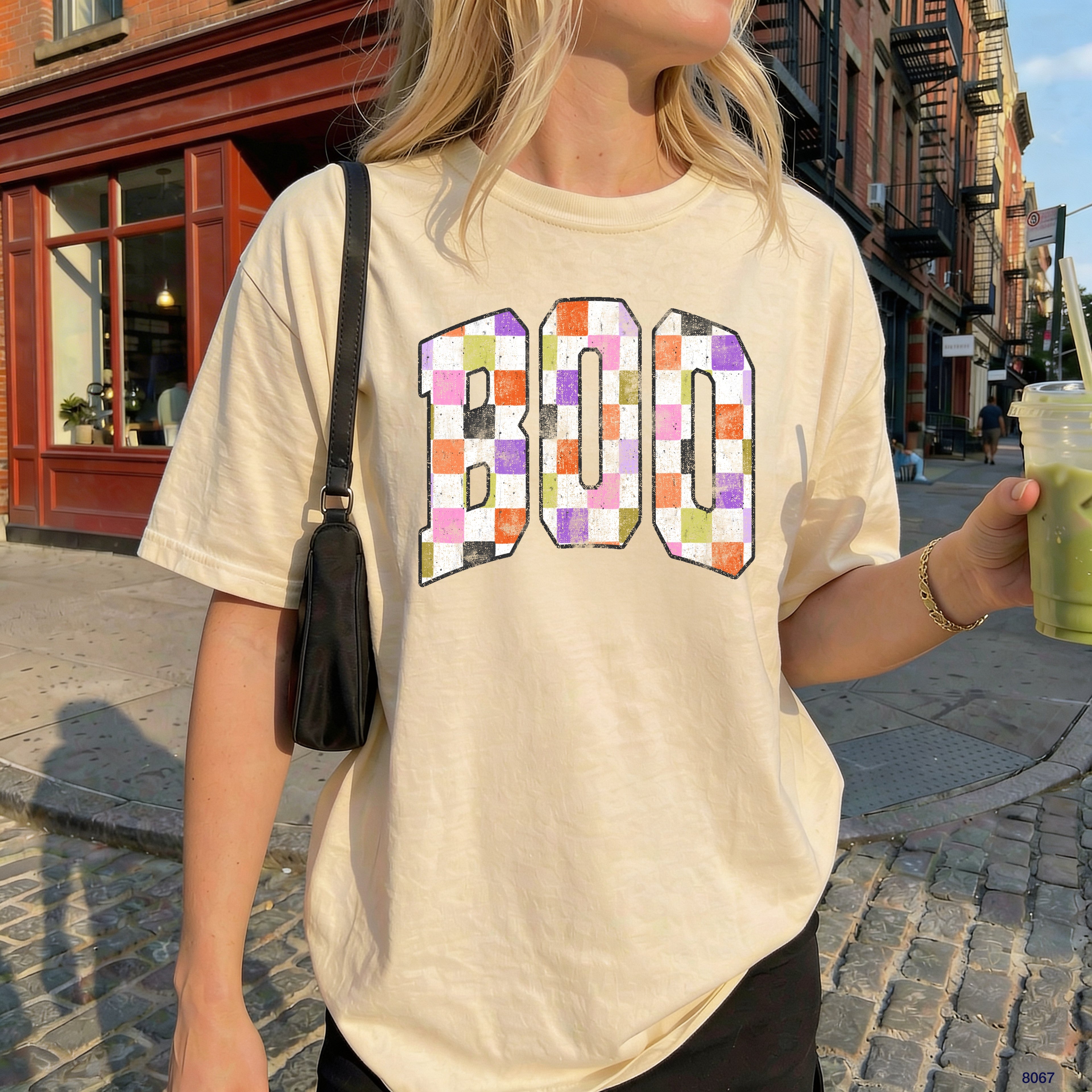 8067 CHECKERED BLOCK BOO
