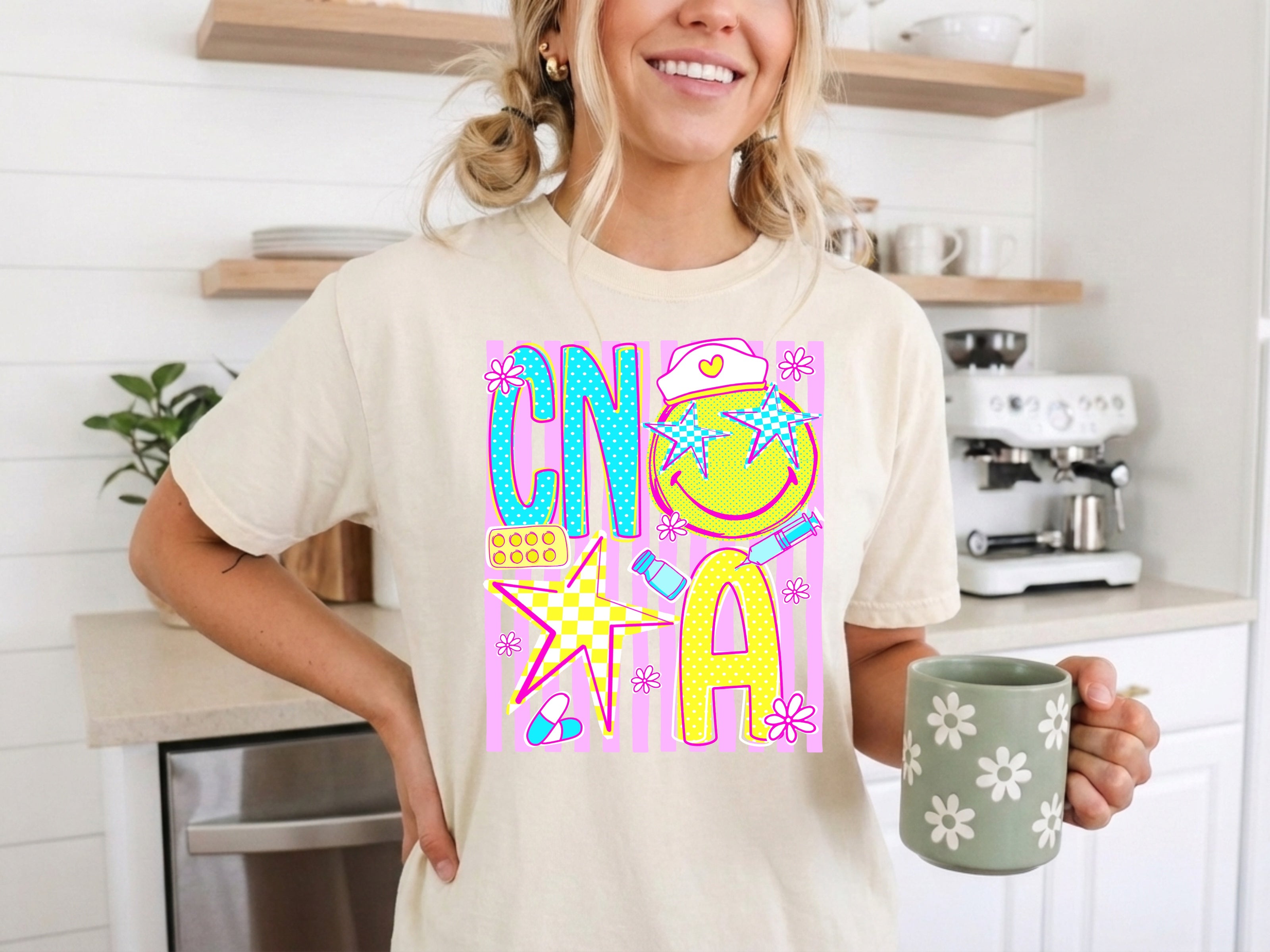 Smiley Striped CNA
