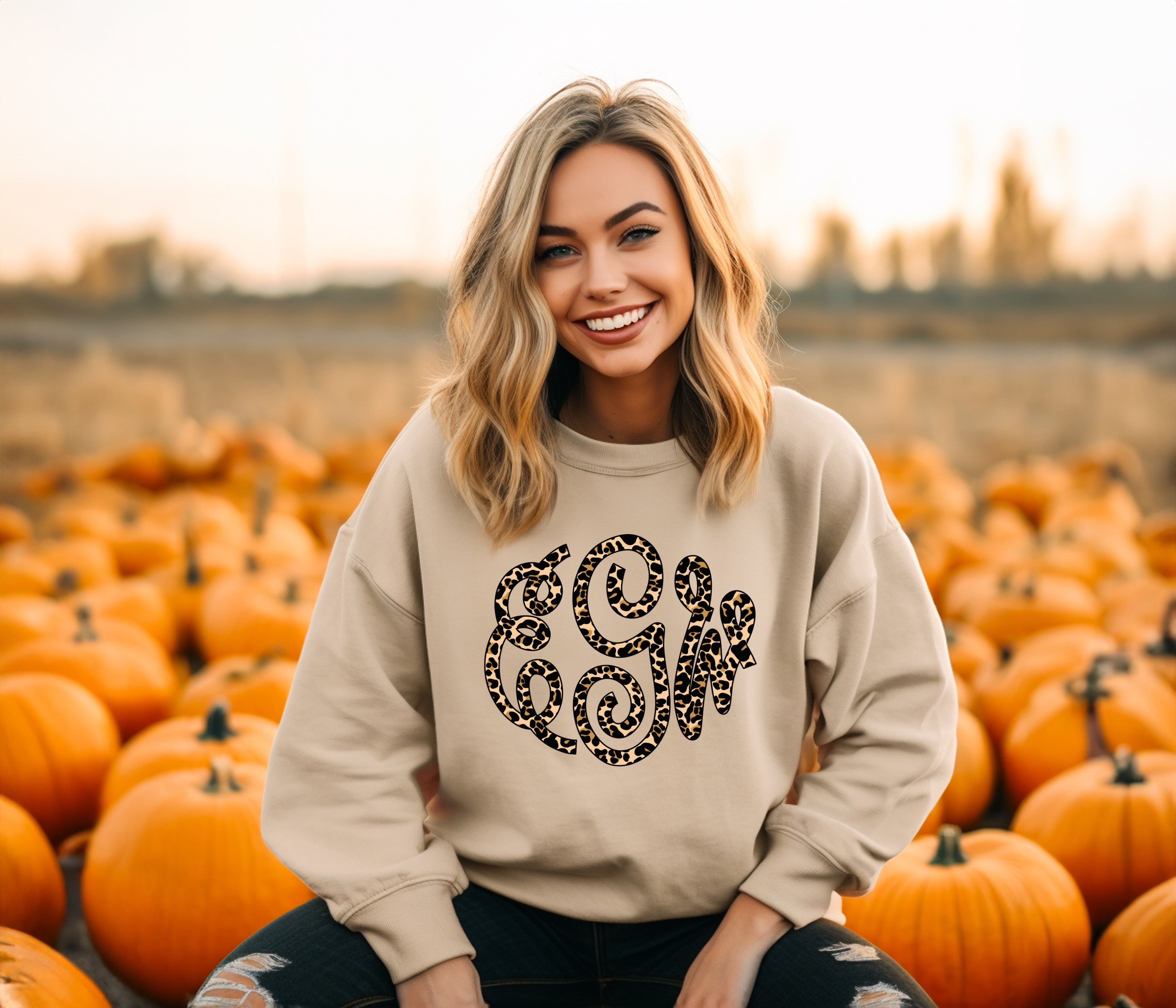 Fancy Cheetah Monogram