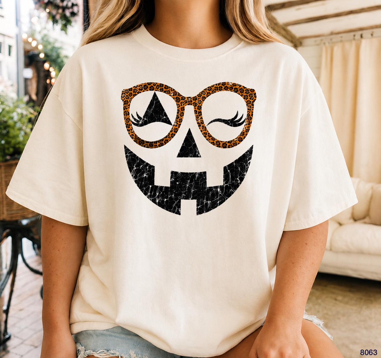 8063 B+O PUMPKIN FACE