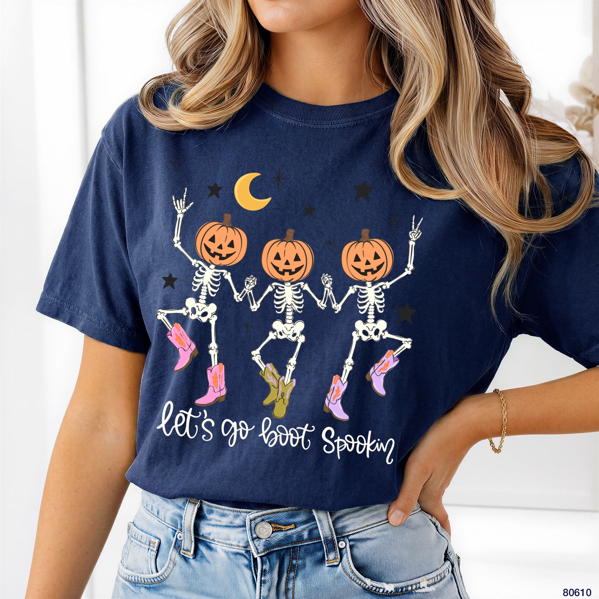 80610 LETS GO BOOT SPOOKIN