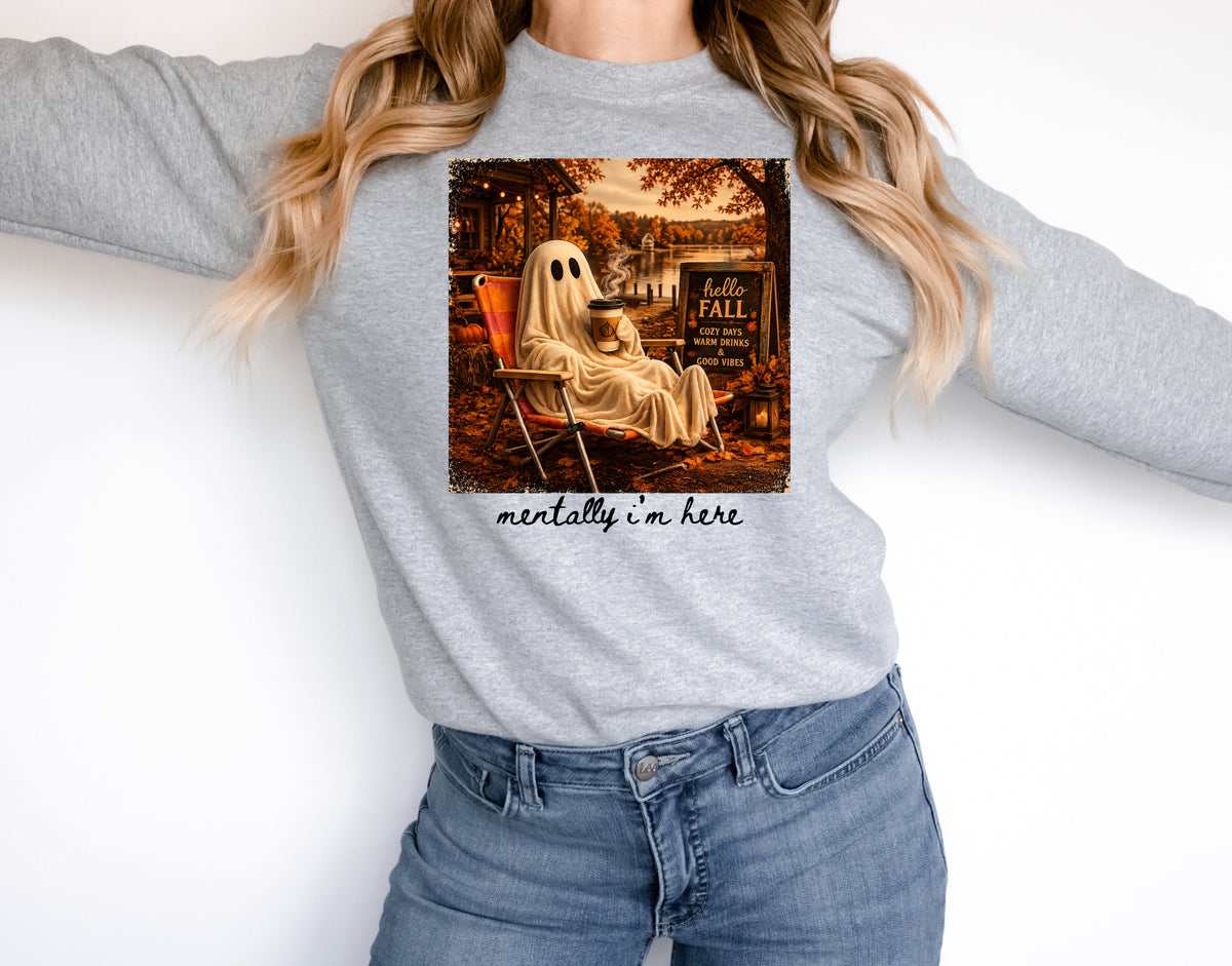 82156 MENTALLY IM HERE - BLACK