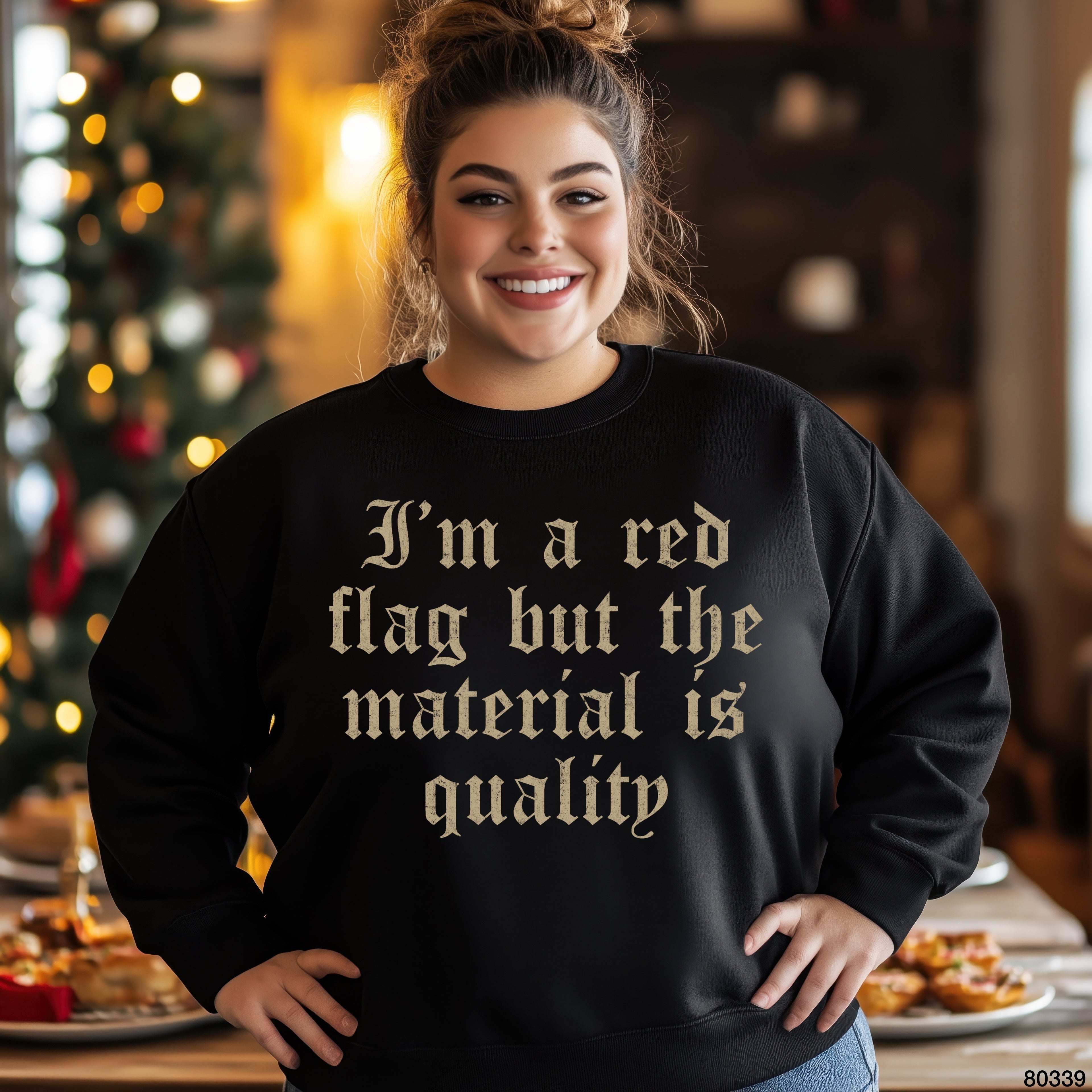 80339 QUALITY RED FLAG