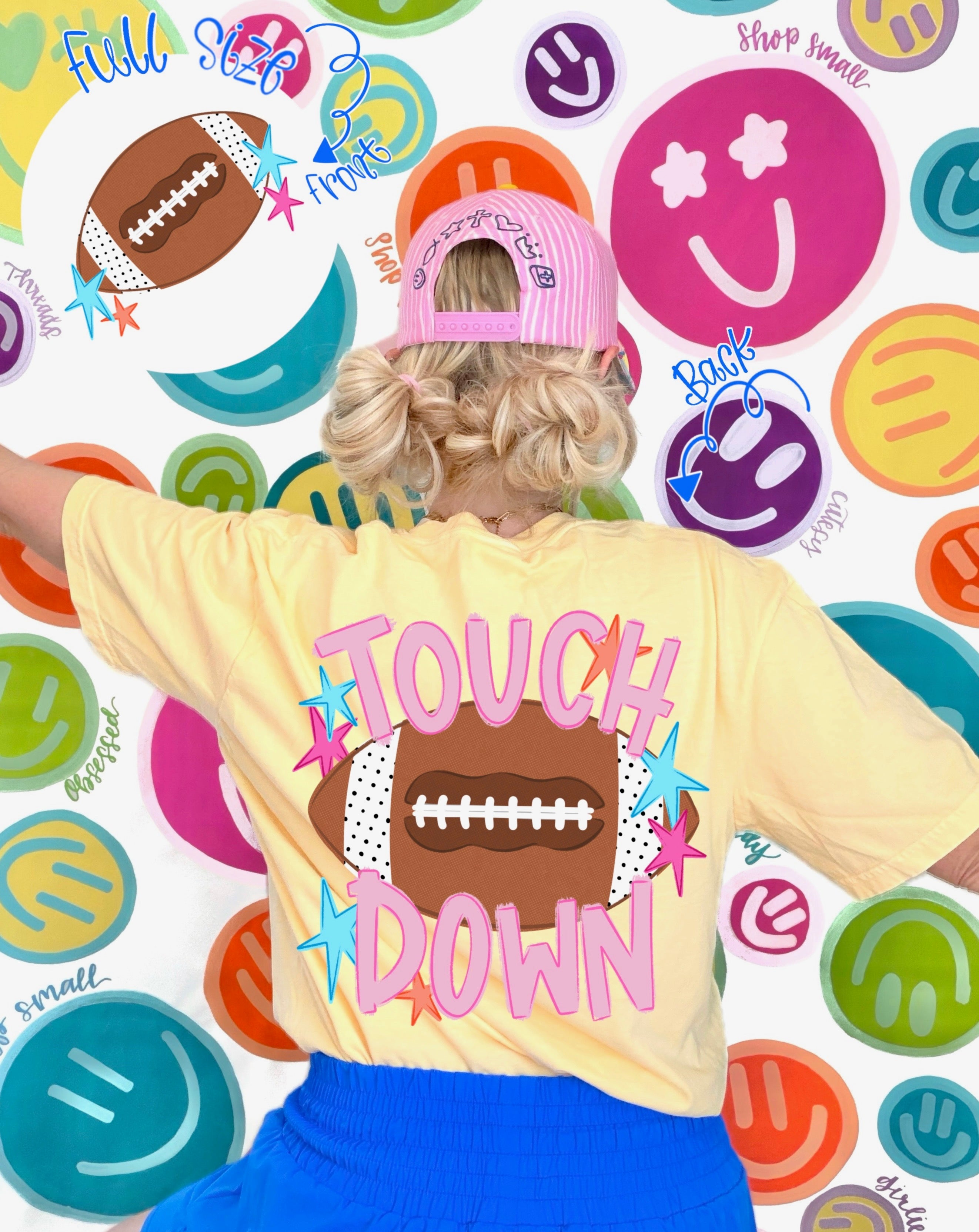 Touch Down w/ Football Front