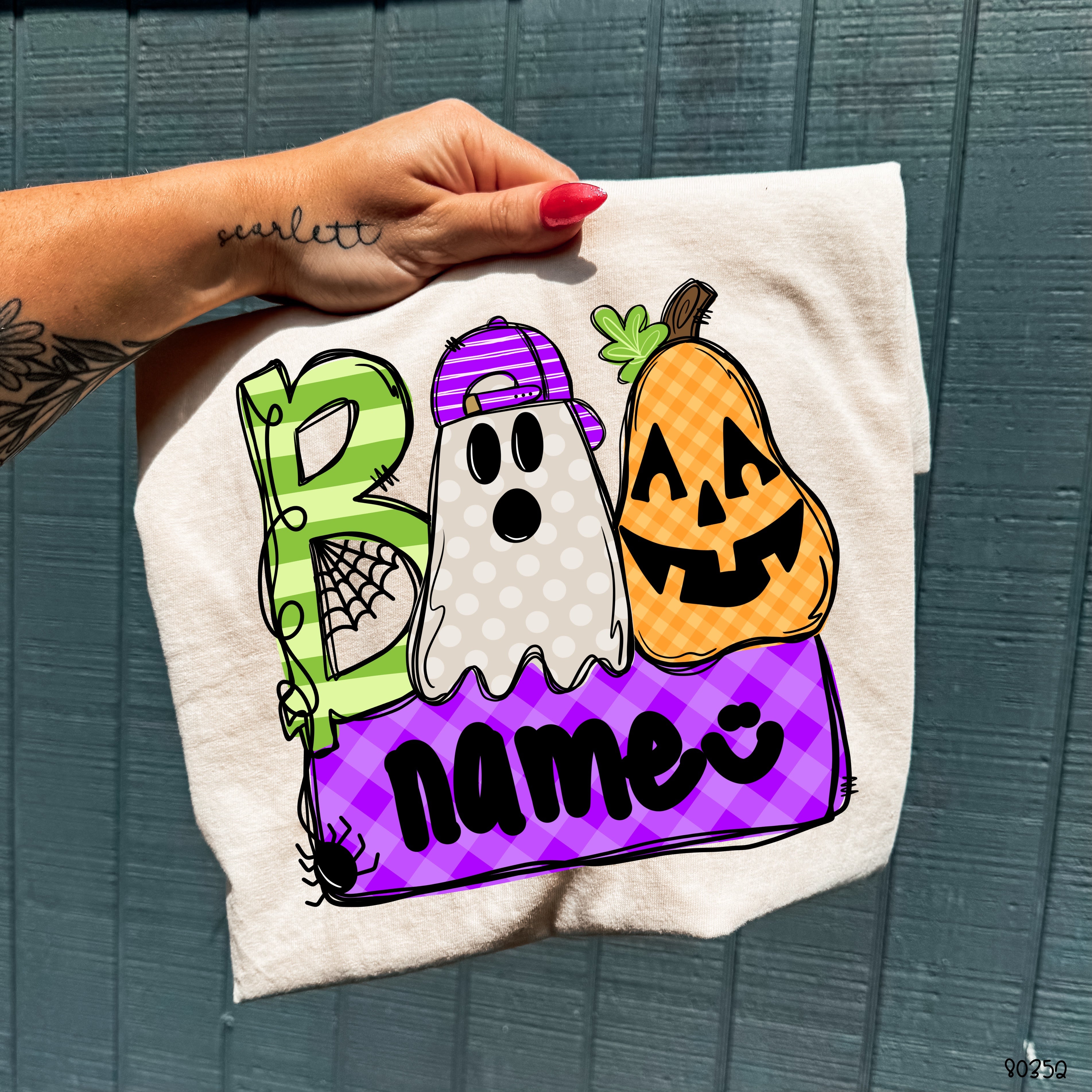 80352 PERSONALIZED BOO
