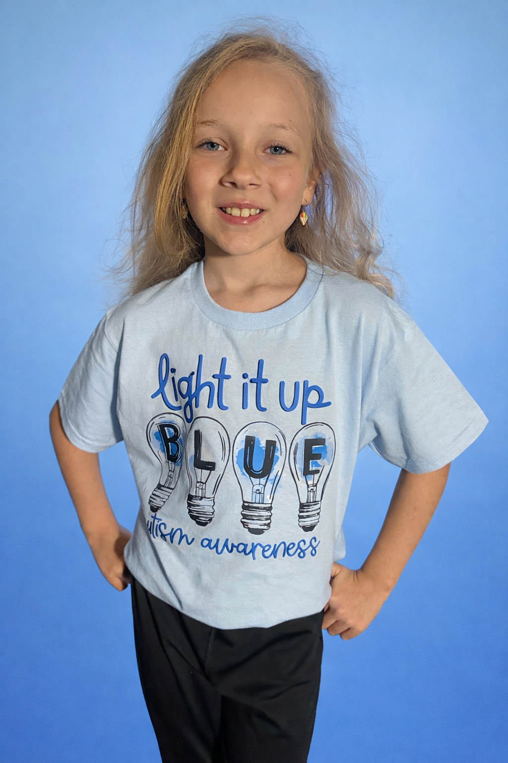 DTF LIGHT IT UP BLUE