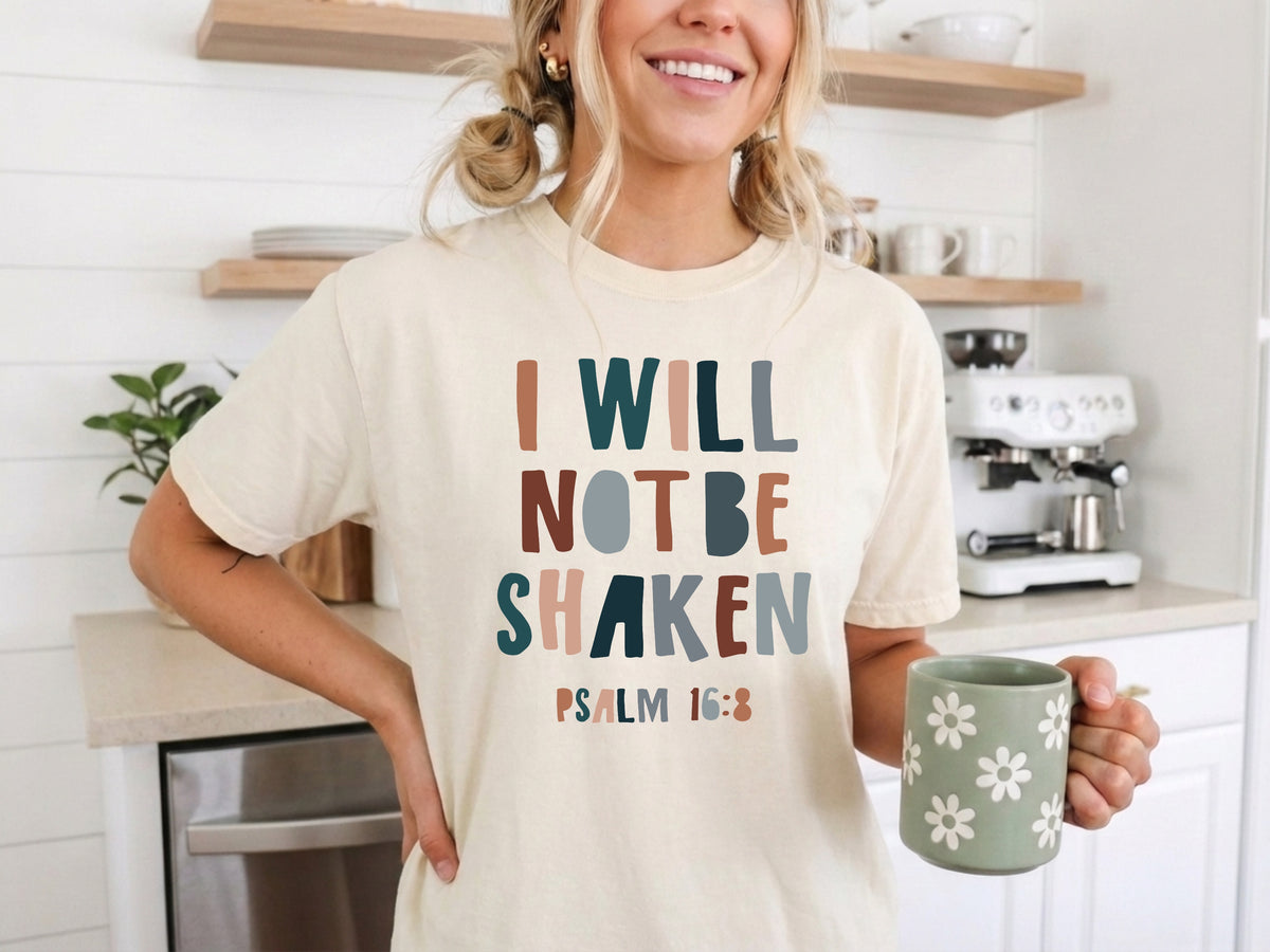9820 I WILL NOT BE SHAKEN