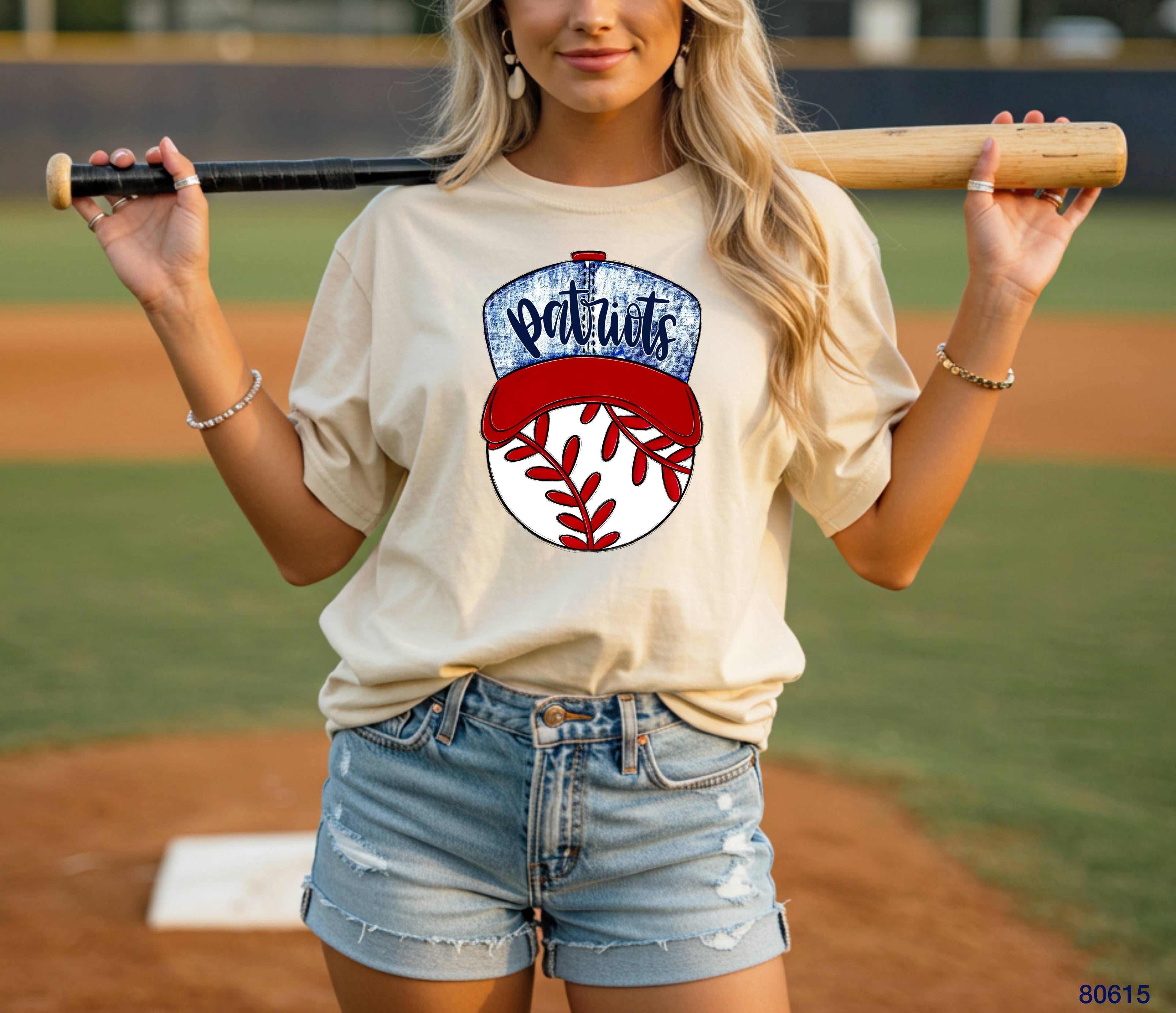 80615 PATRIOTS BASEBALL HAT