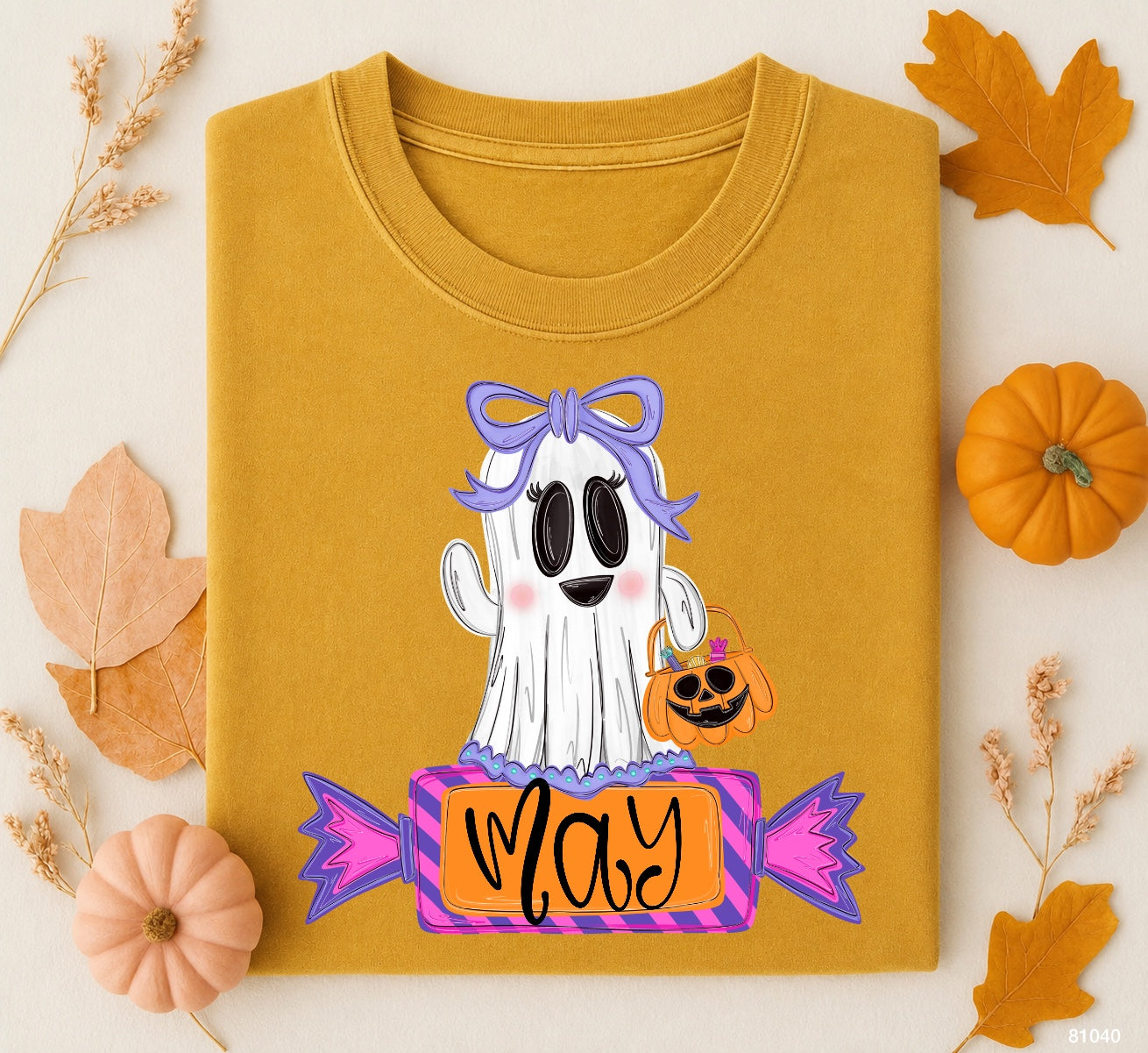 81040 *PERSONALIZED* CUTE GHOSTY GHOUL