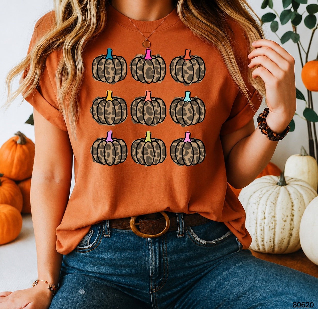 80620 LEOPARD PUMPKINS