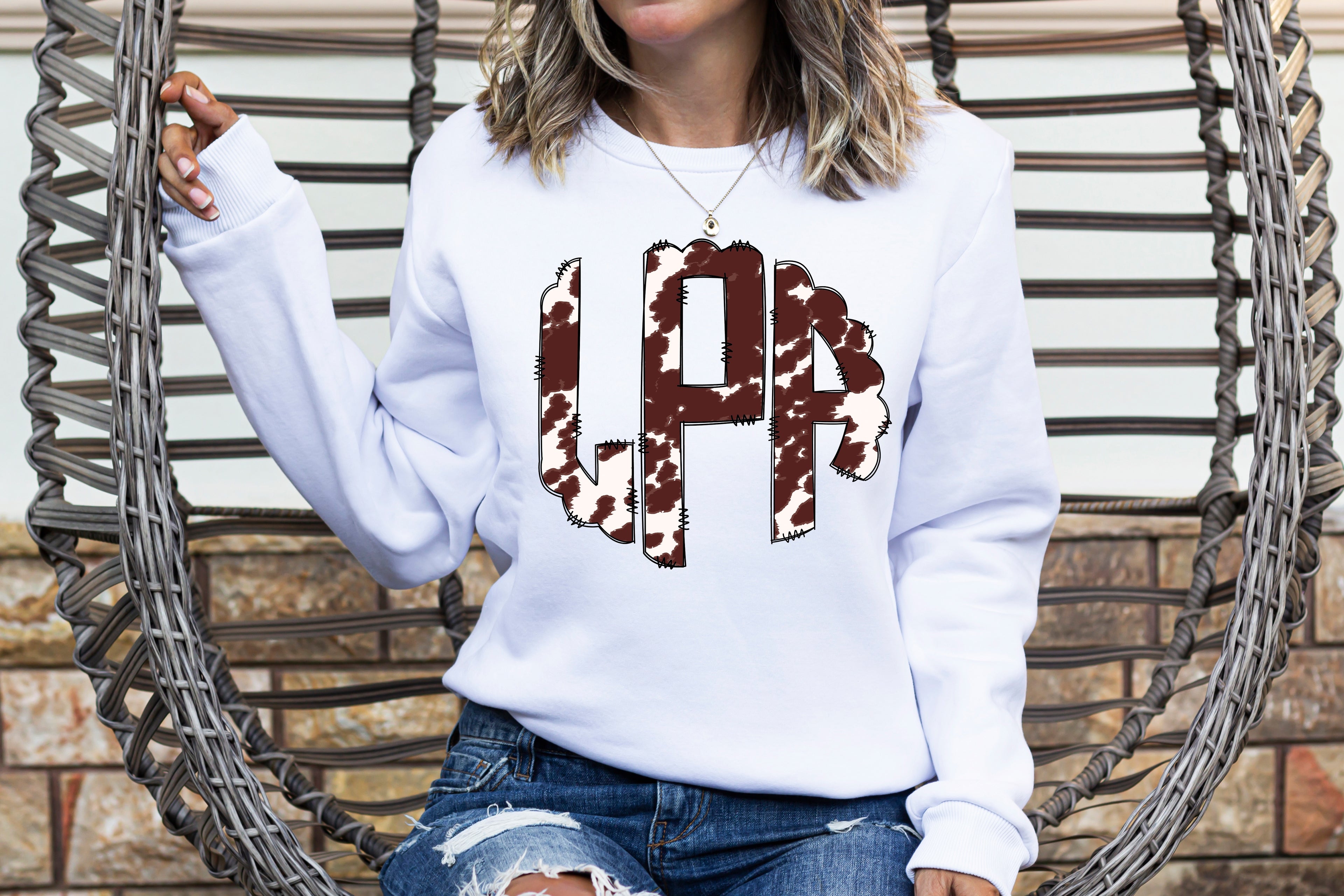 Brown Cow Scalloped