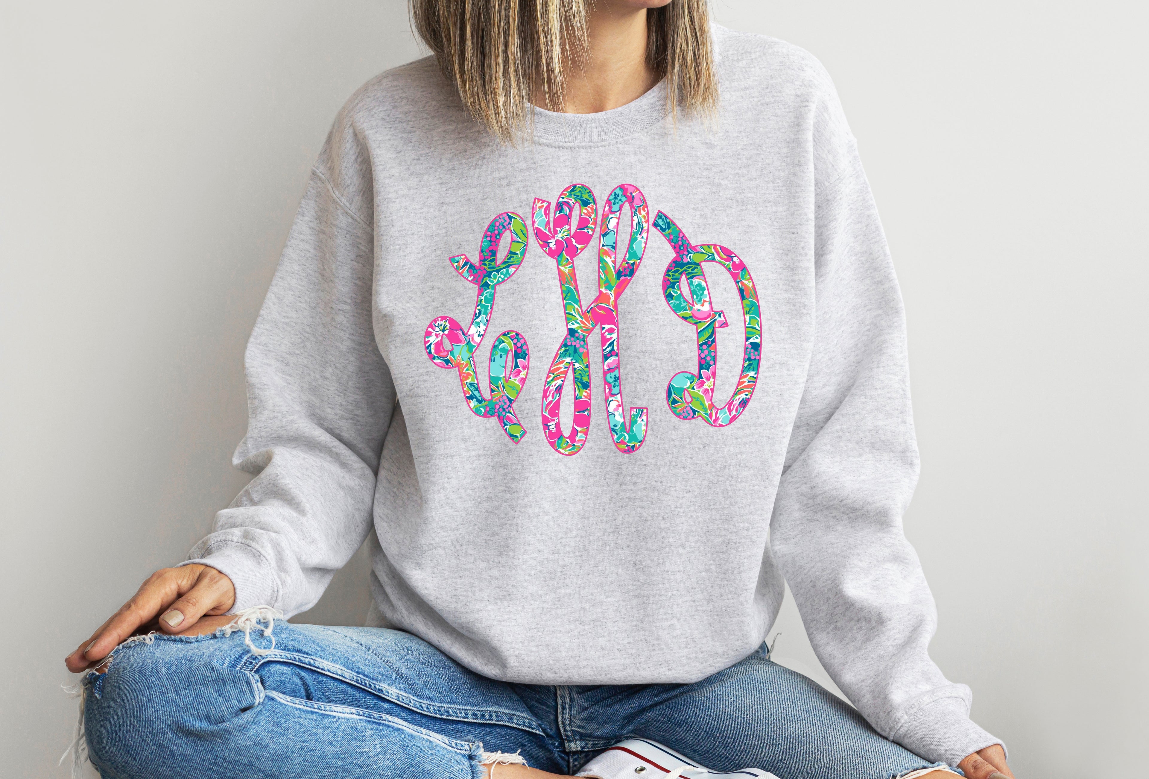 Lilly Inspired Fancy Monogram