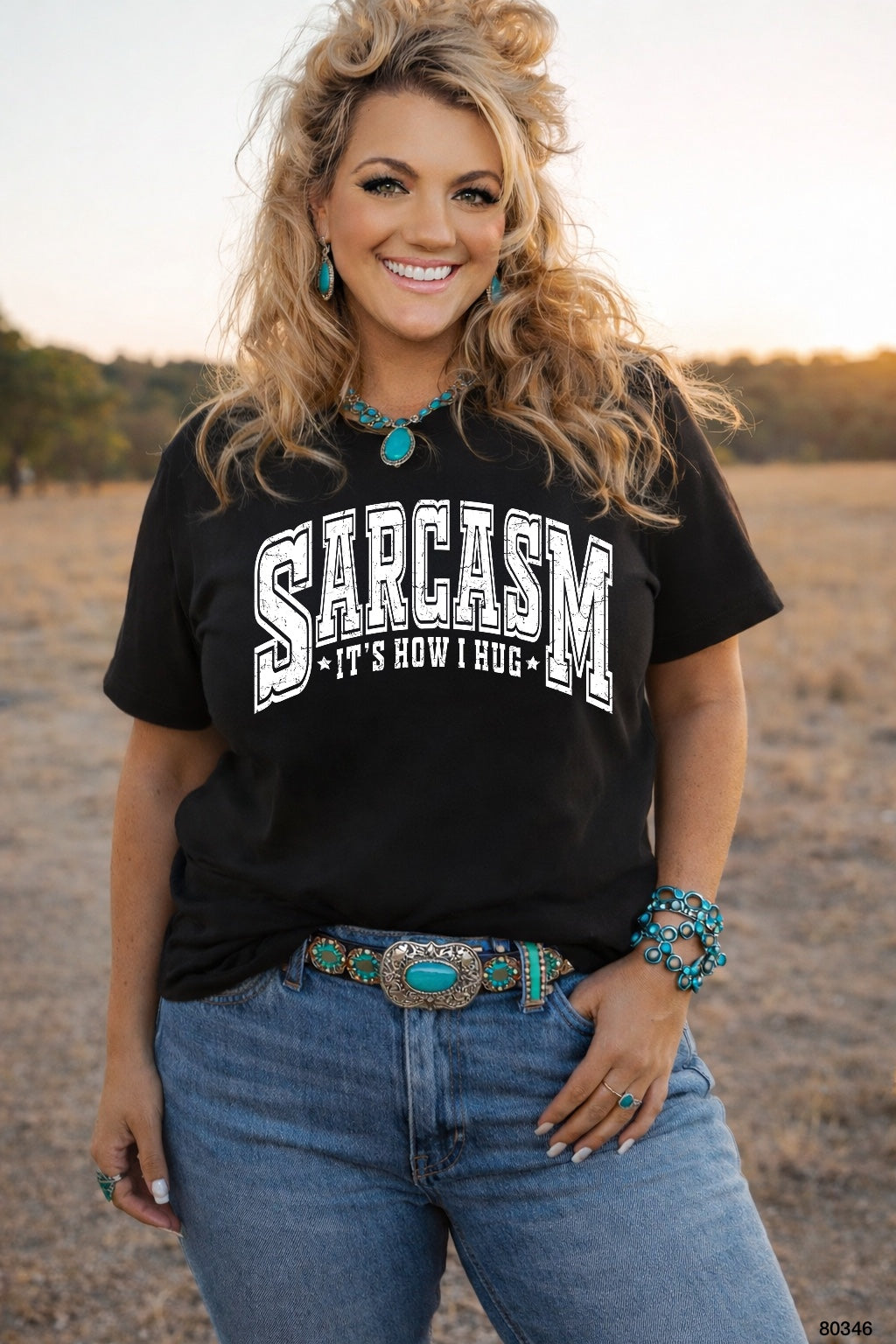 80346 SARCASM ITS HOW I HUG