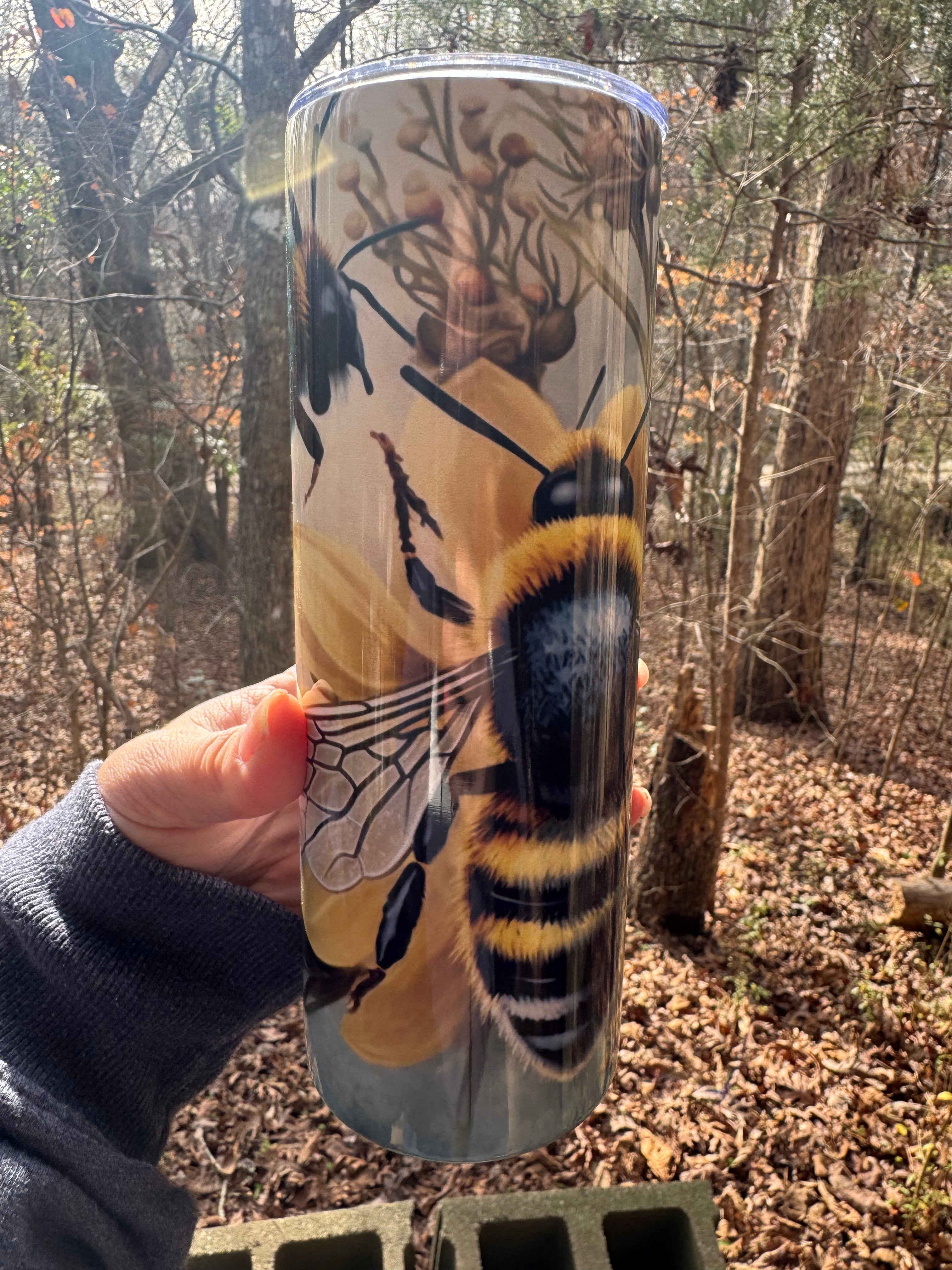 Bees 20oz Tumbler