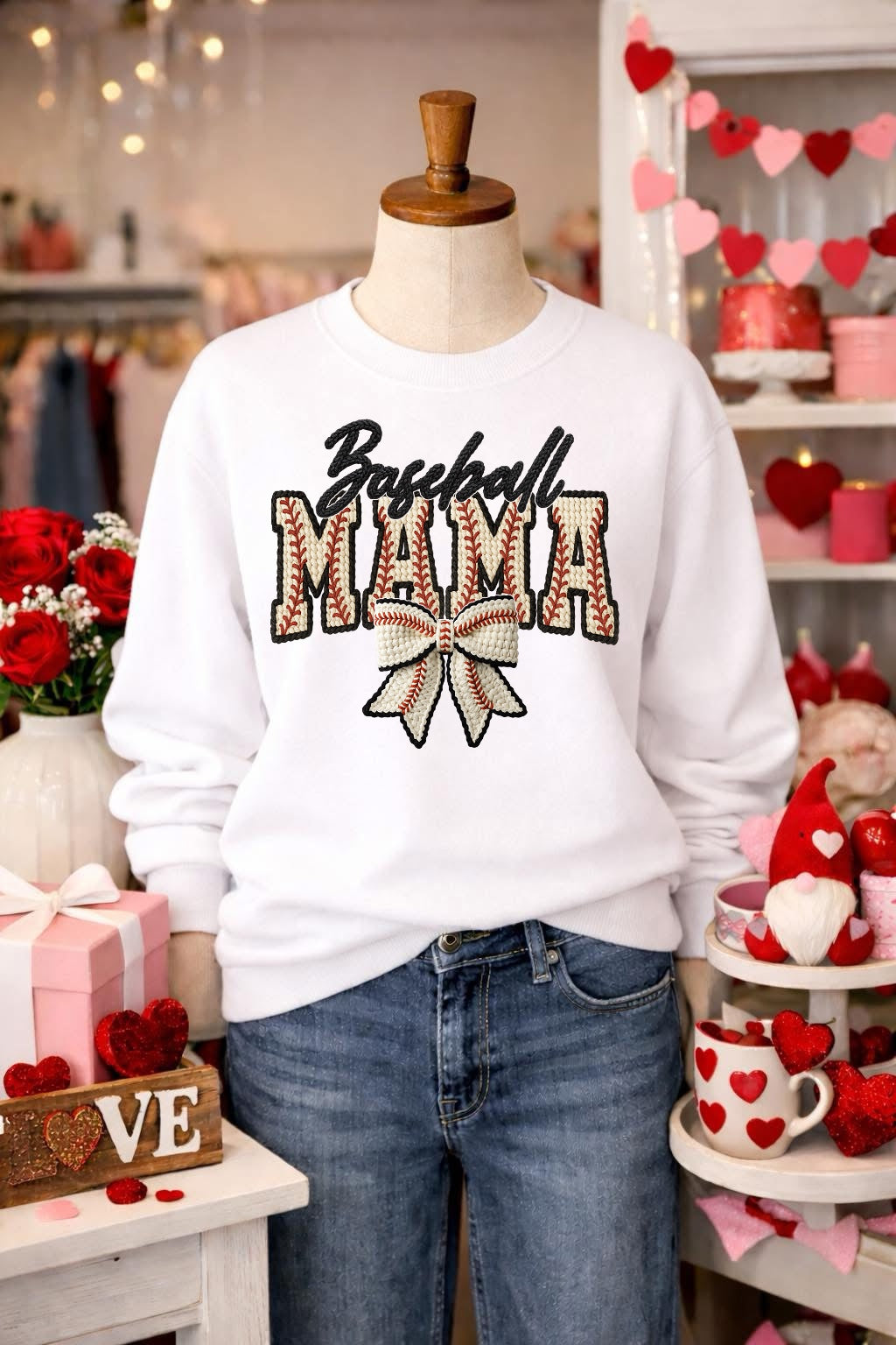 Crochet Baseball Mama DTF 1-022
