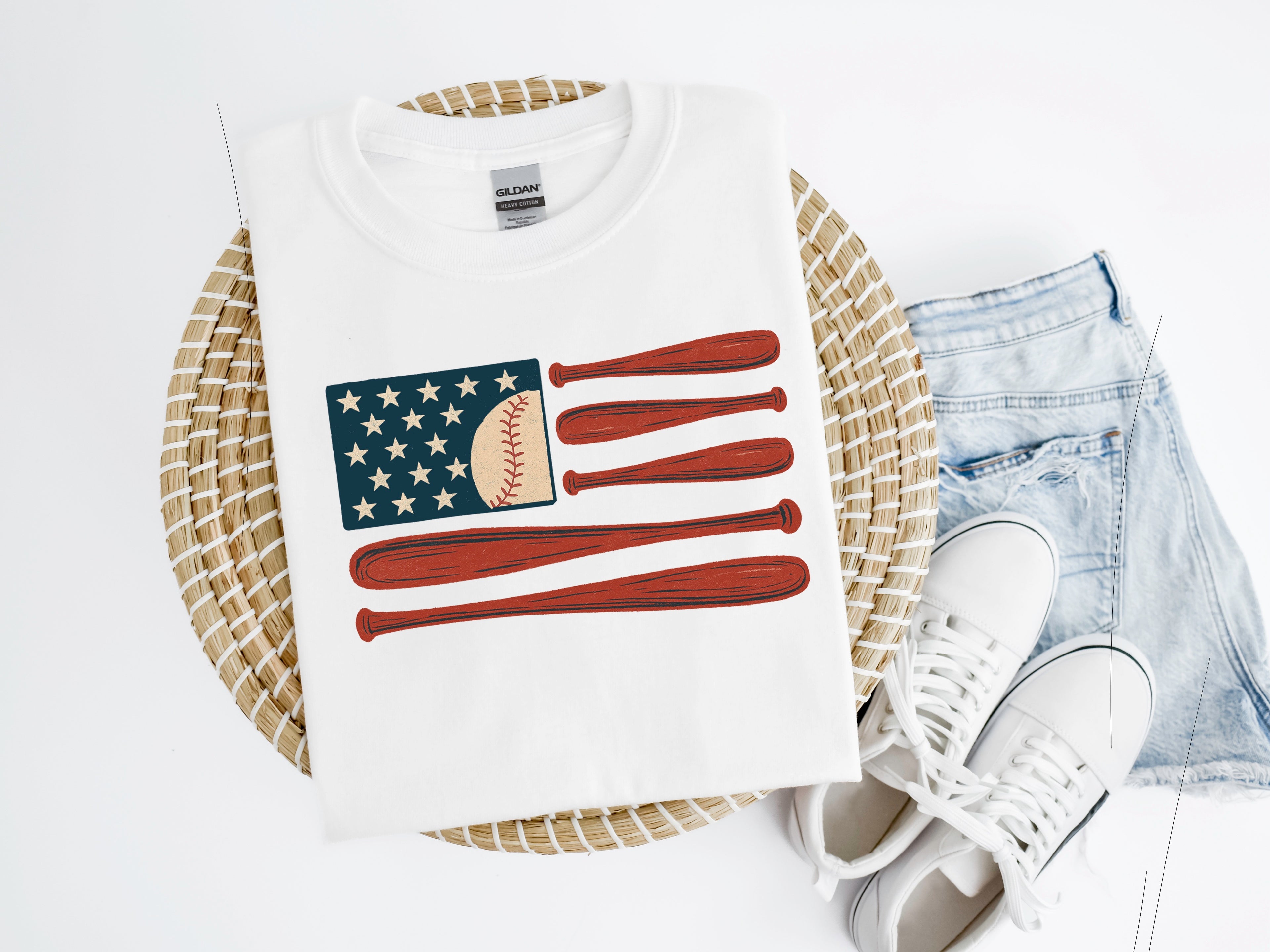 Baseball Flag DTF 1-021