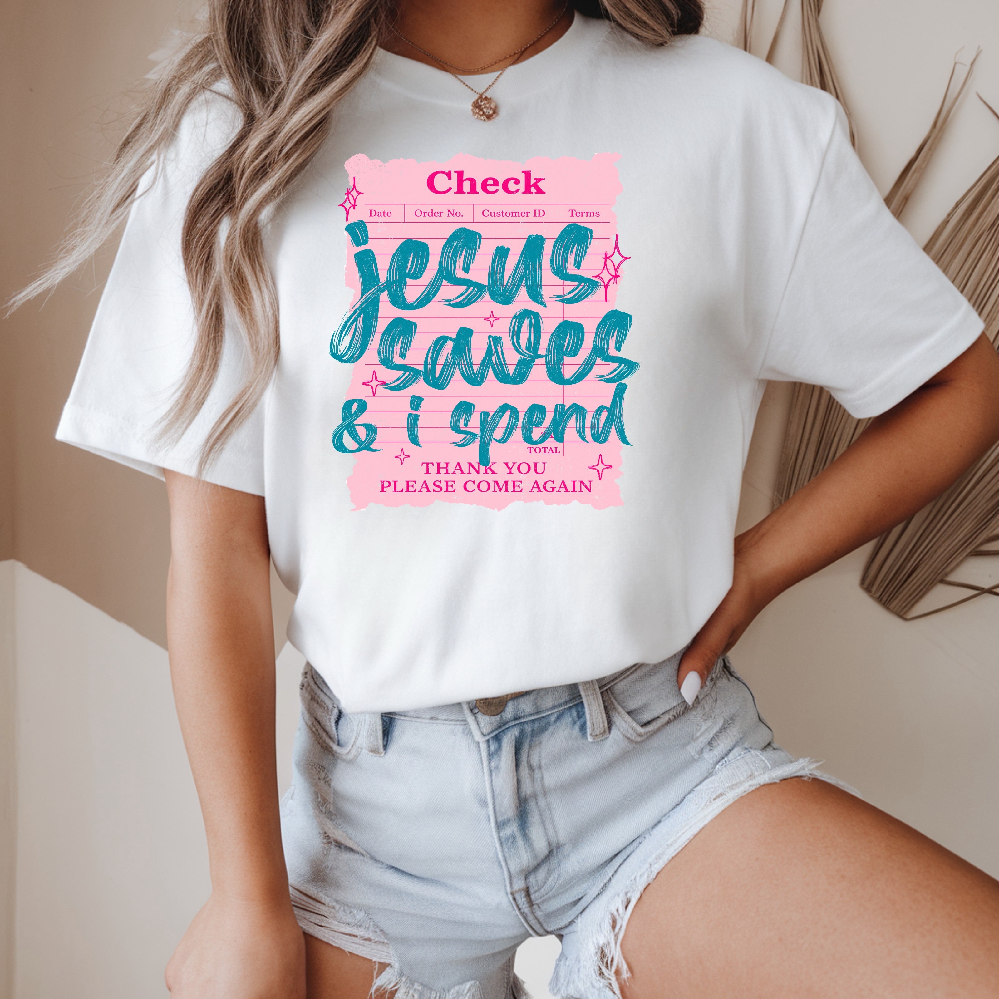 DTF JESUS SAVES I SPEND