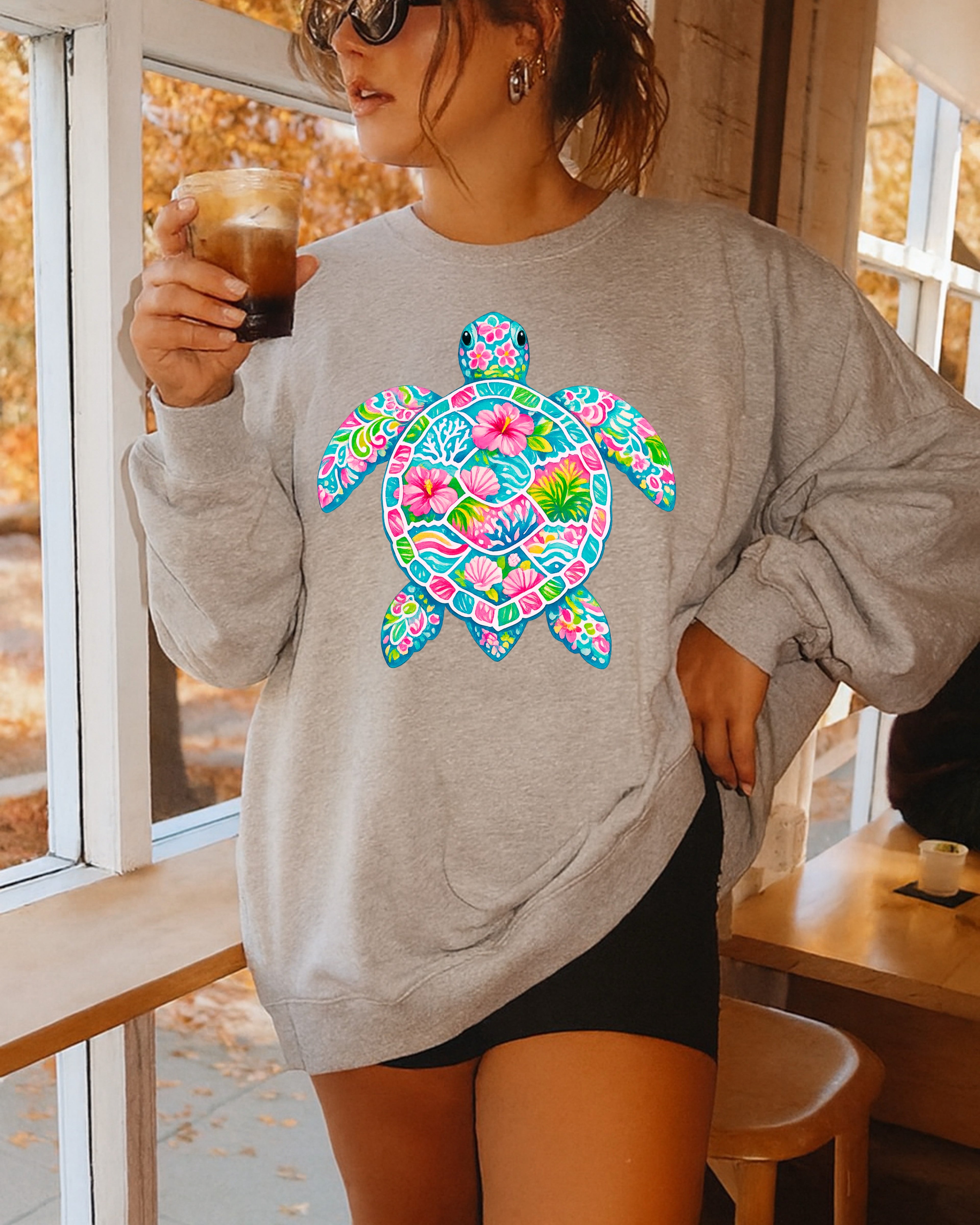 DTF LILLY TURTLE