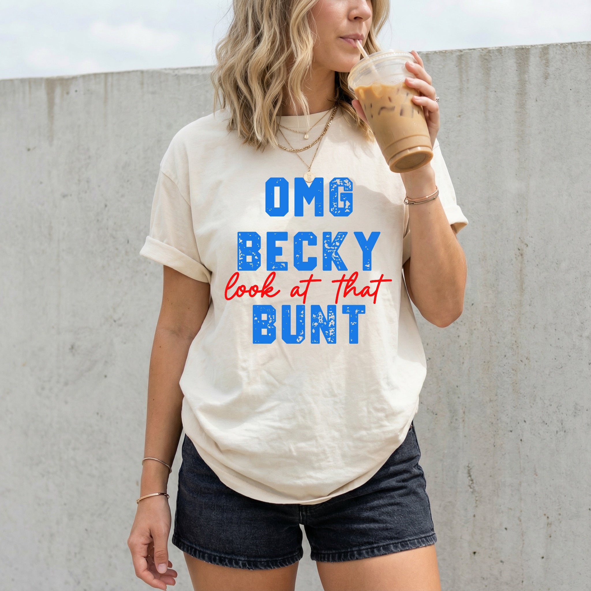 DTF OMG BECKY LOOK AT THAT BUNT