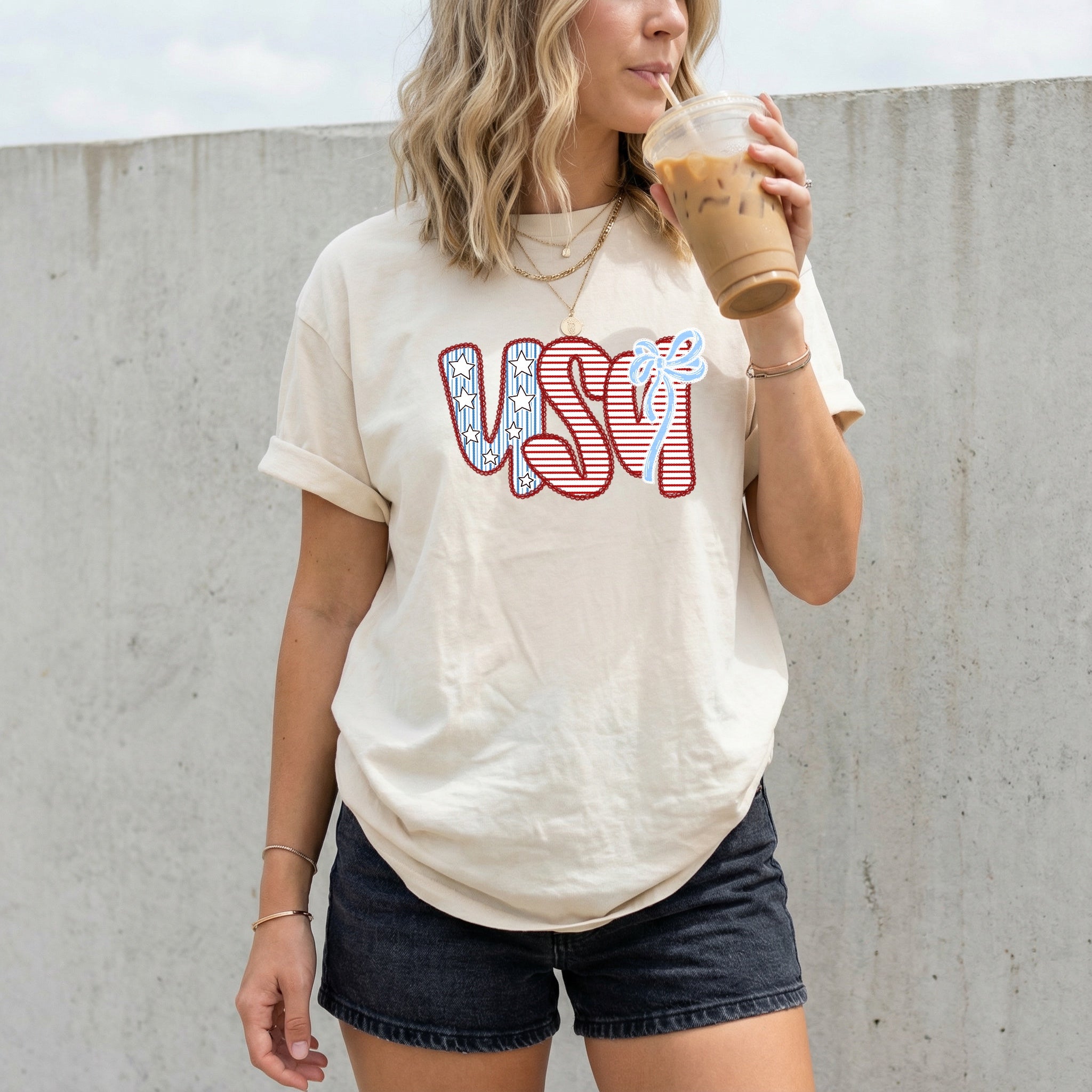 DTF STARS + STRIPES USA