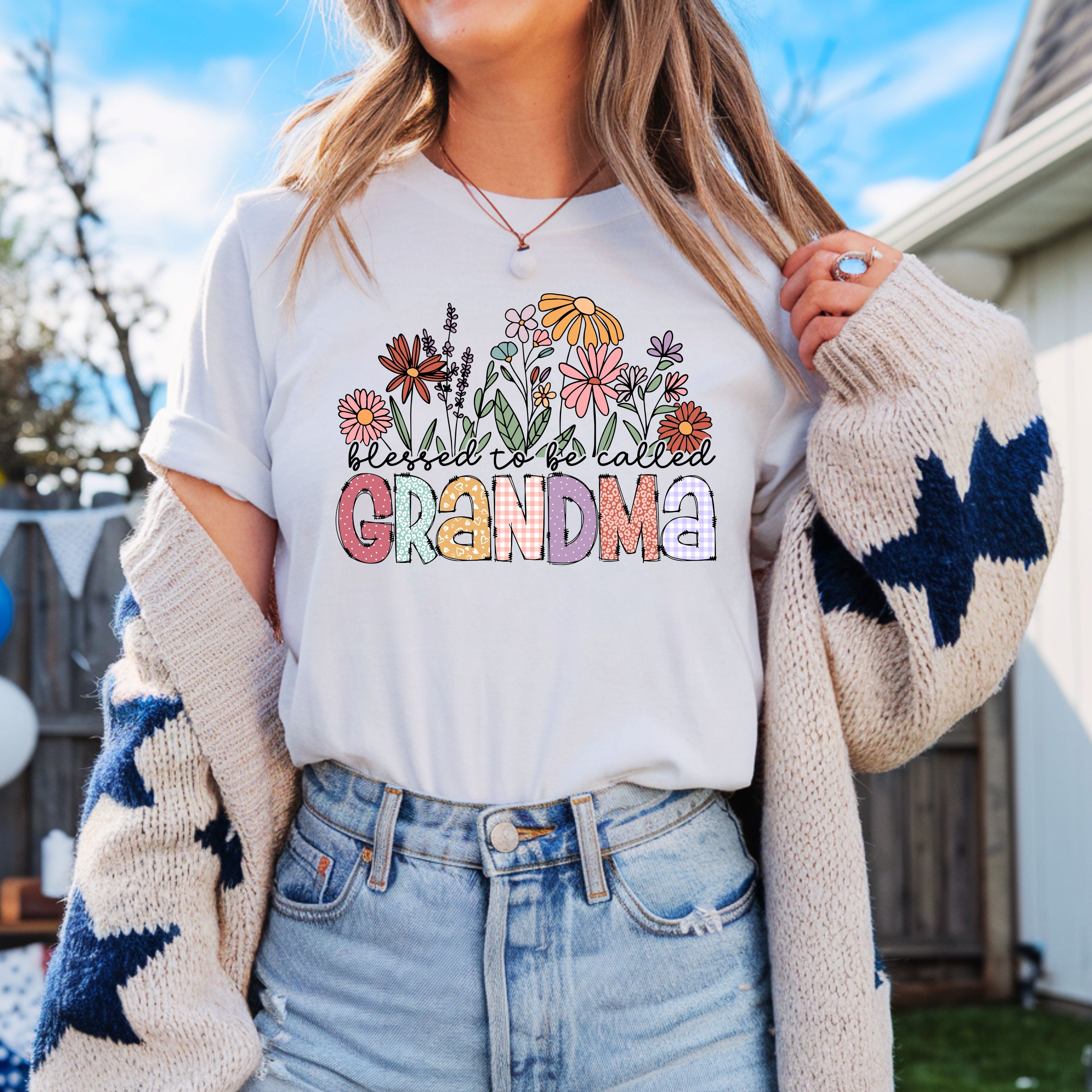 DTF GRANDMA GARDEN