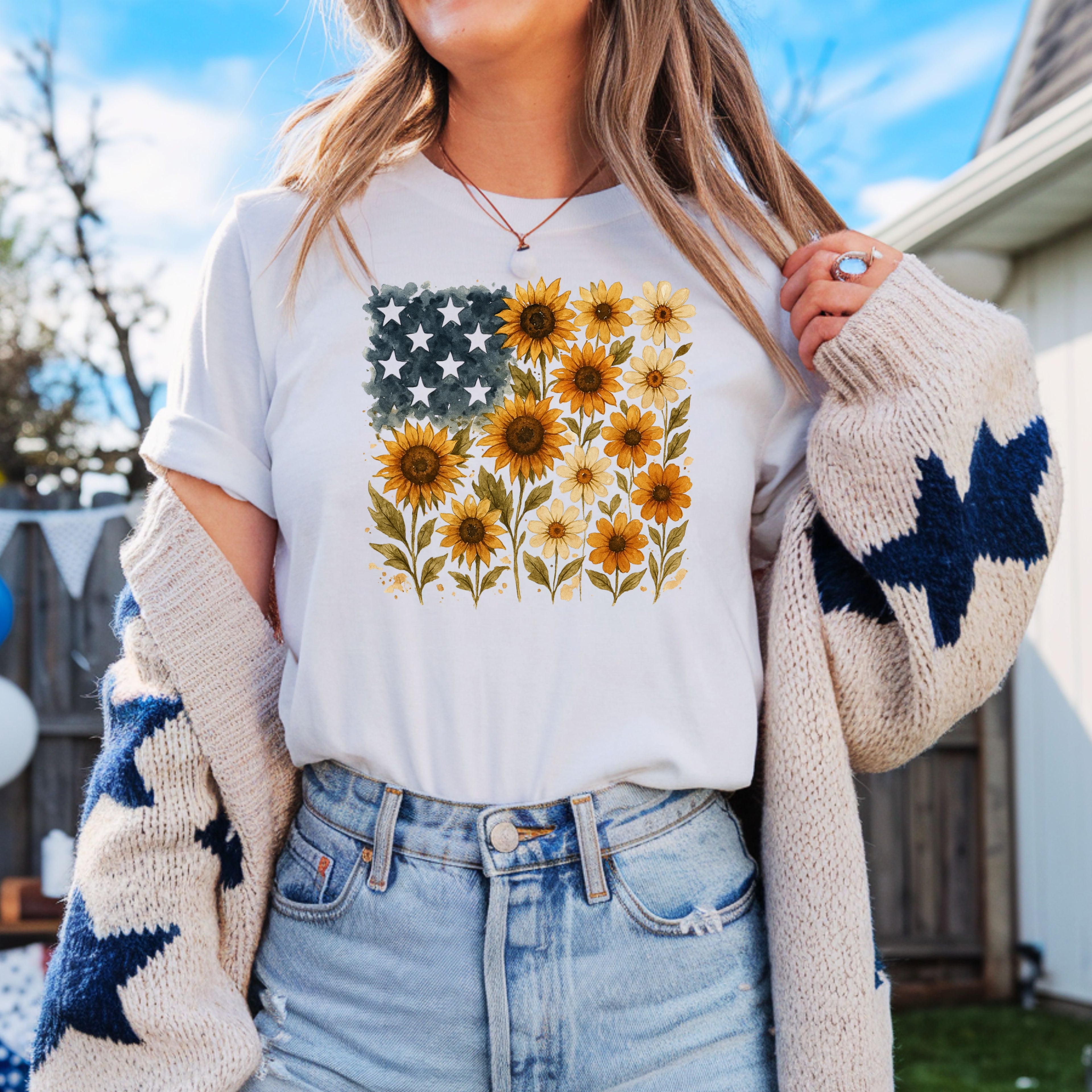 U - SUNFLOWER FLAG