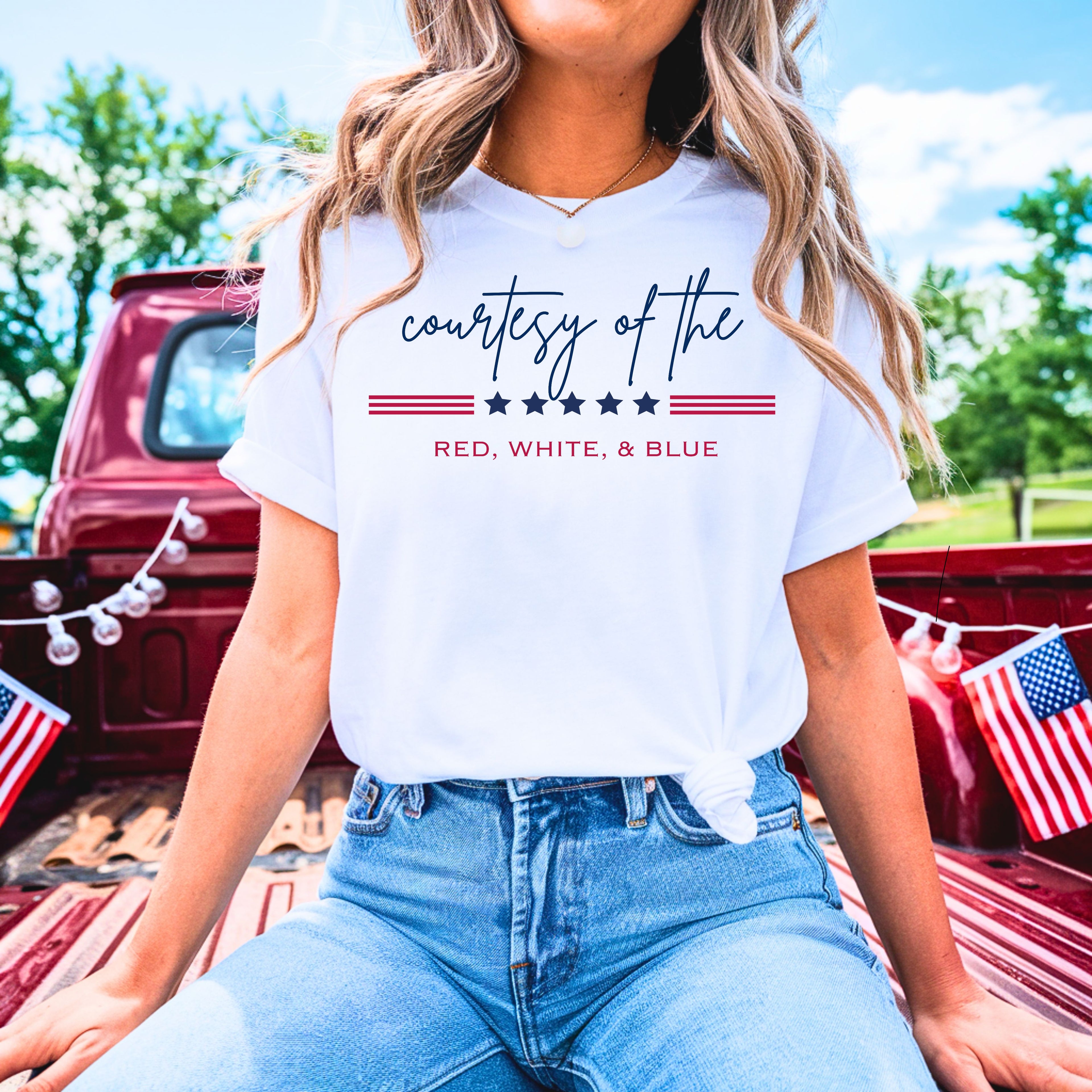 L - COURTESY OF THE RED,WHITE,AND BLUE