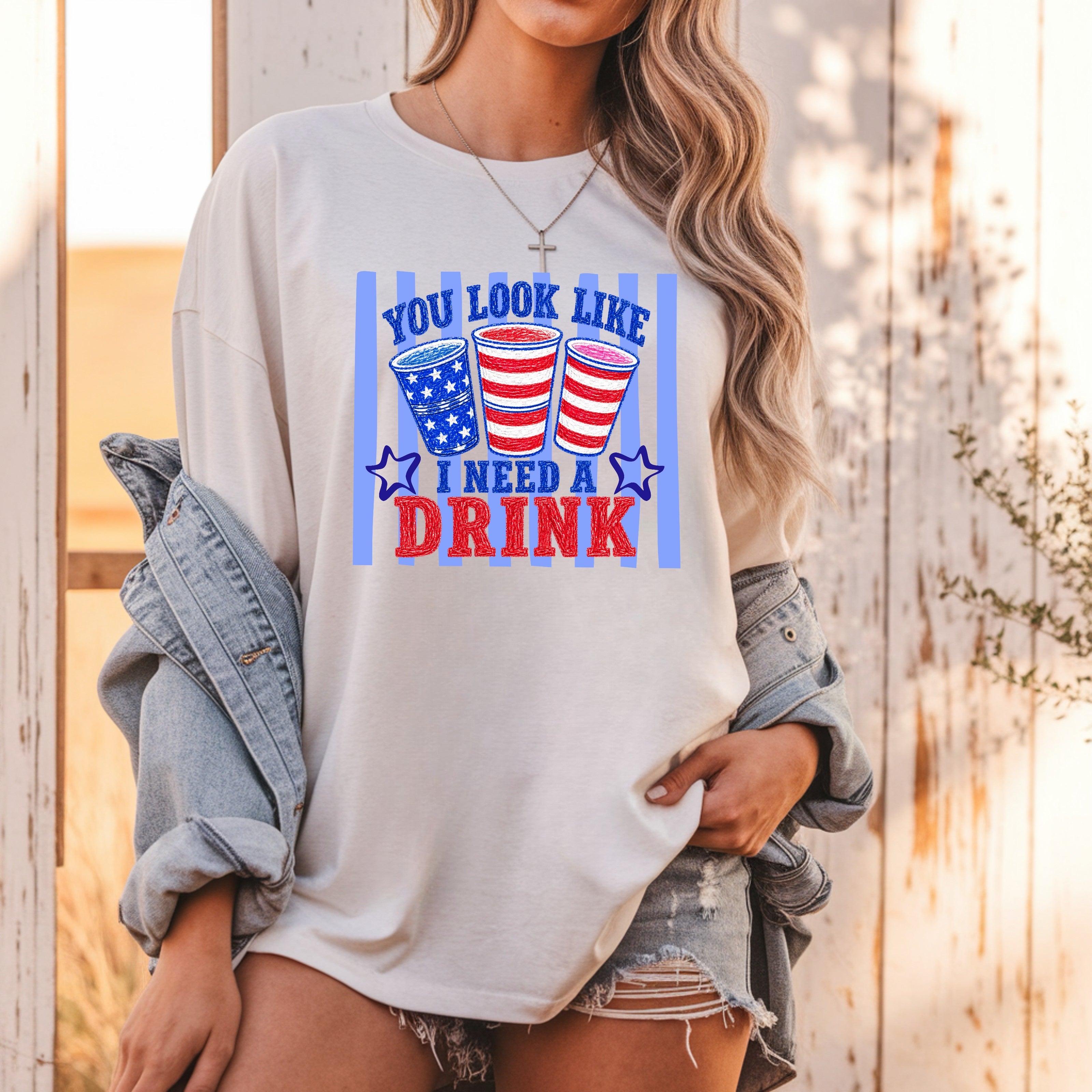 Y - YOU LOOK LIKE I NEED A DRINK