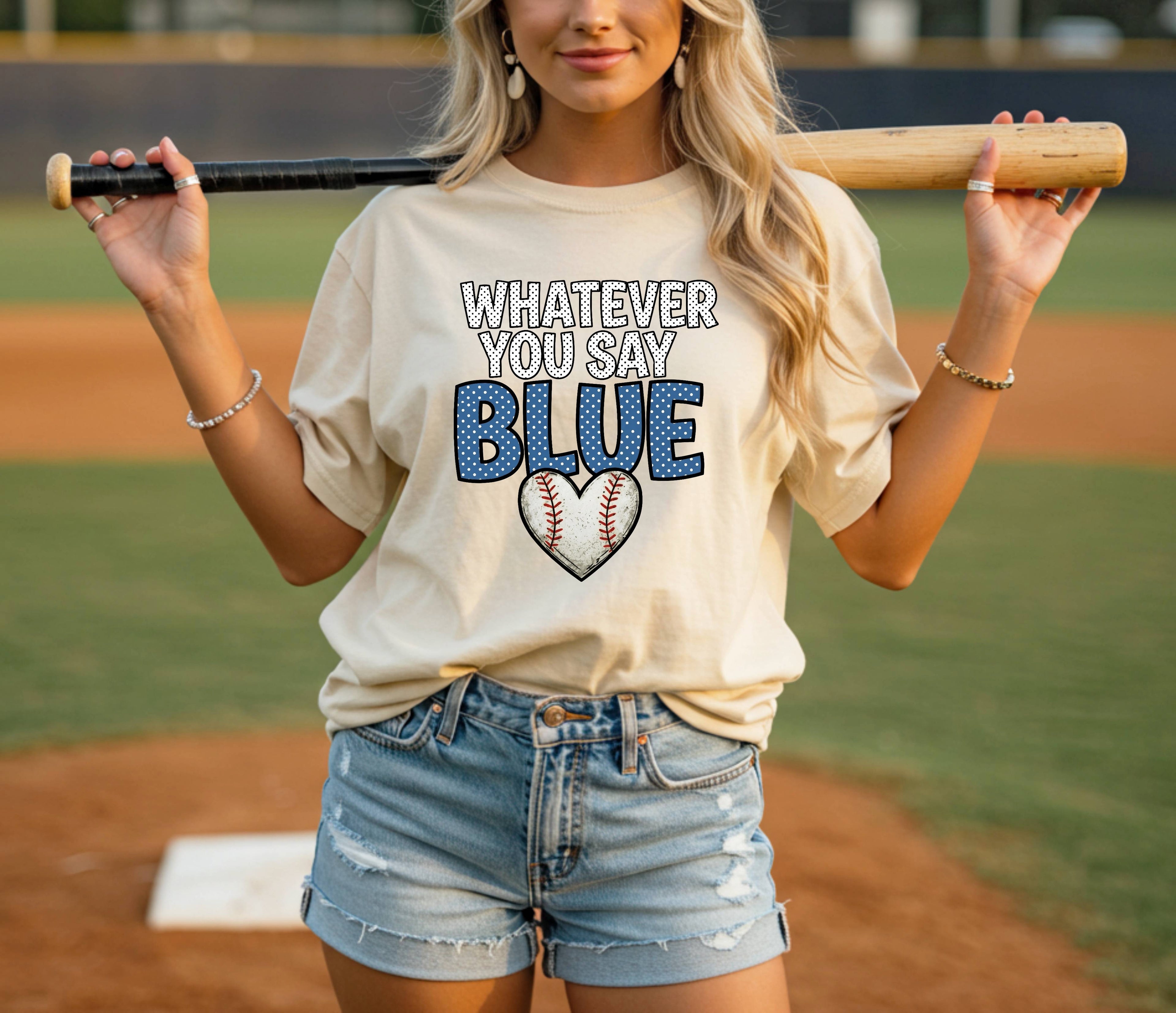 DD - WHATEVER YOU SAY BLUE (BASEBALL)