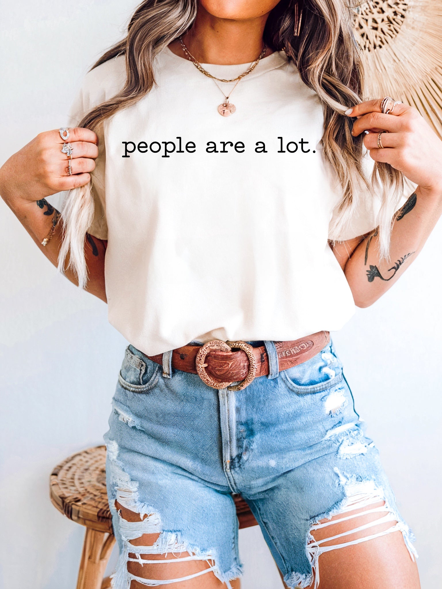 PEOPLE ARE A LOT.