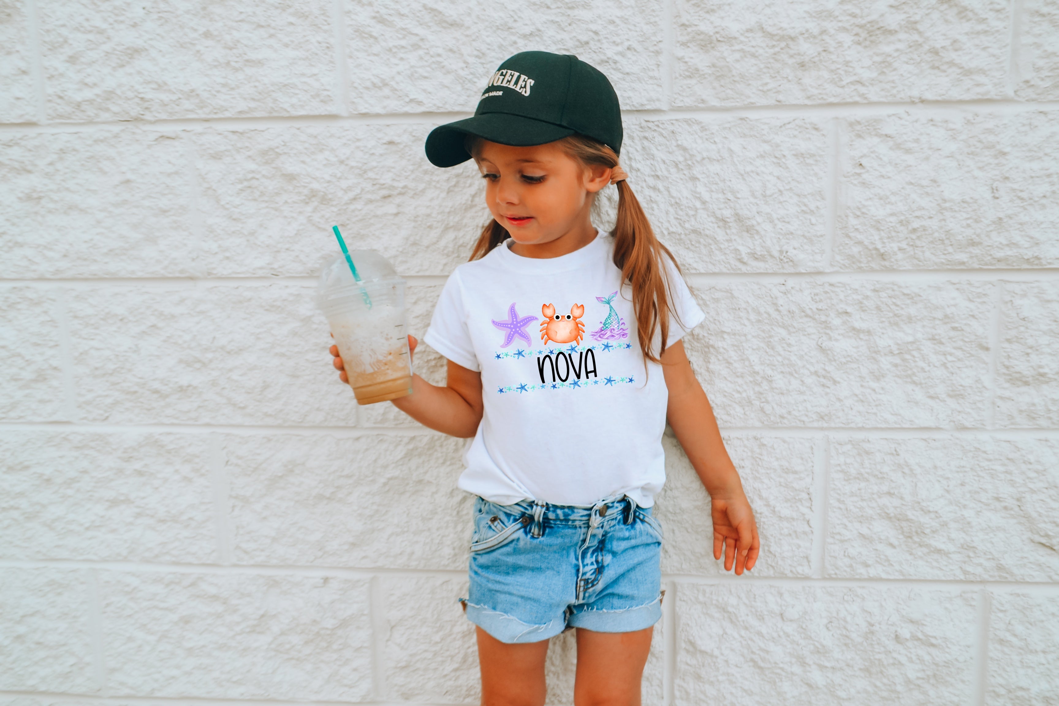 GIRL - BEACHY - PERSONALIZED
