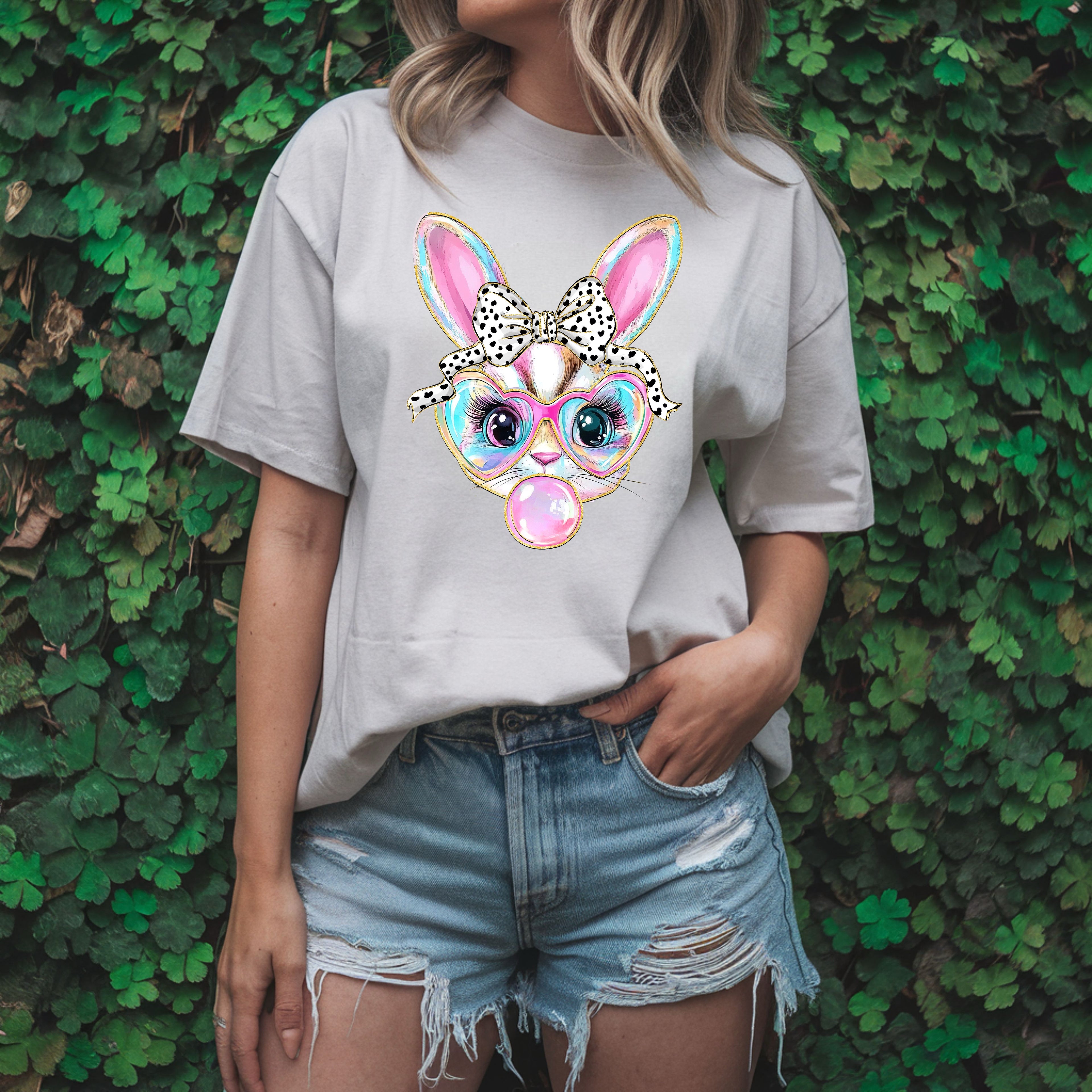 DTF Sassy Bunny 4-139