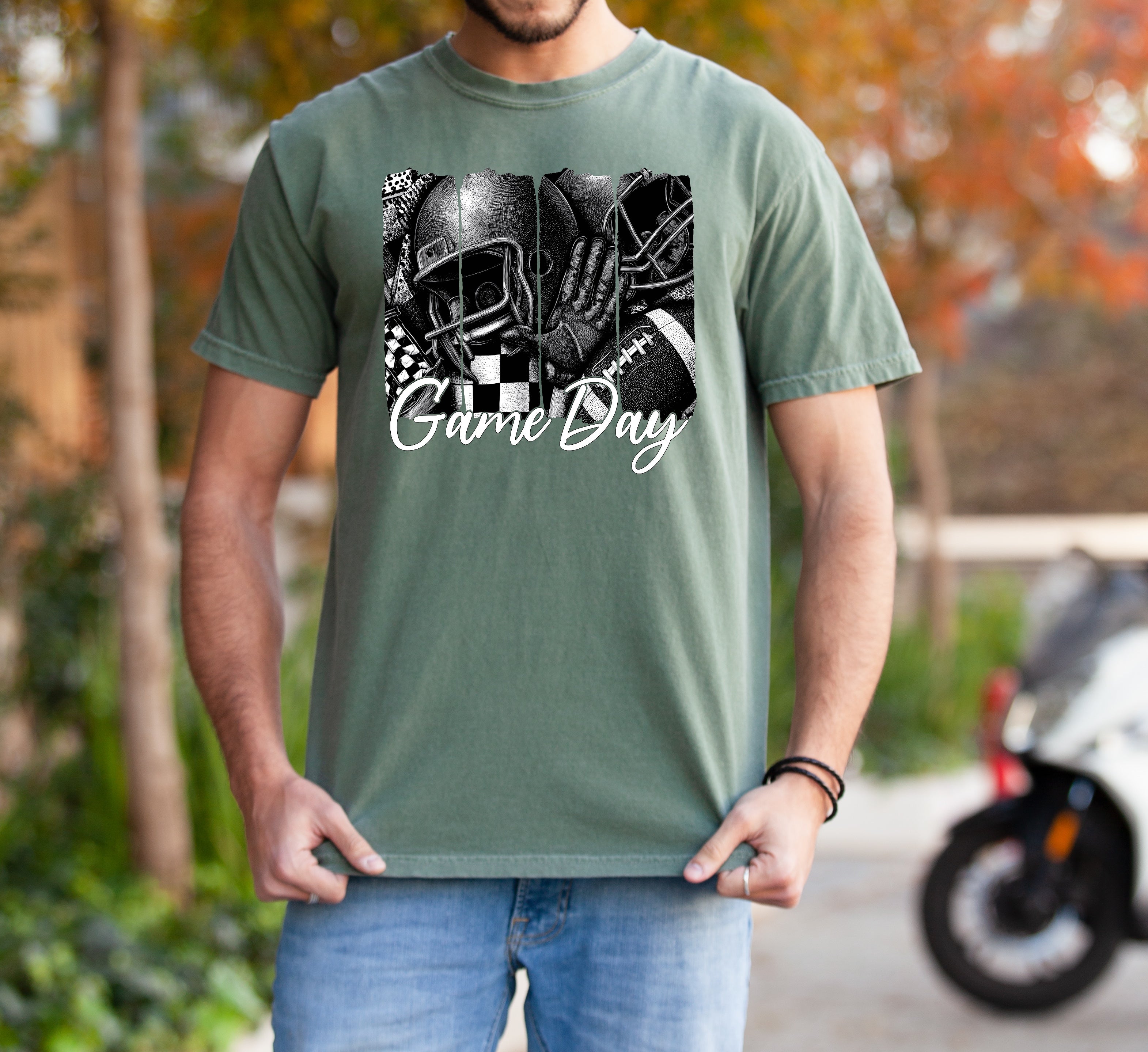 DTF Football Hand 4-088
