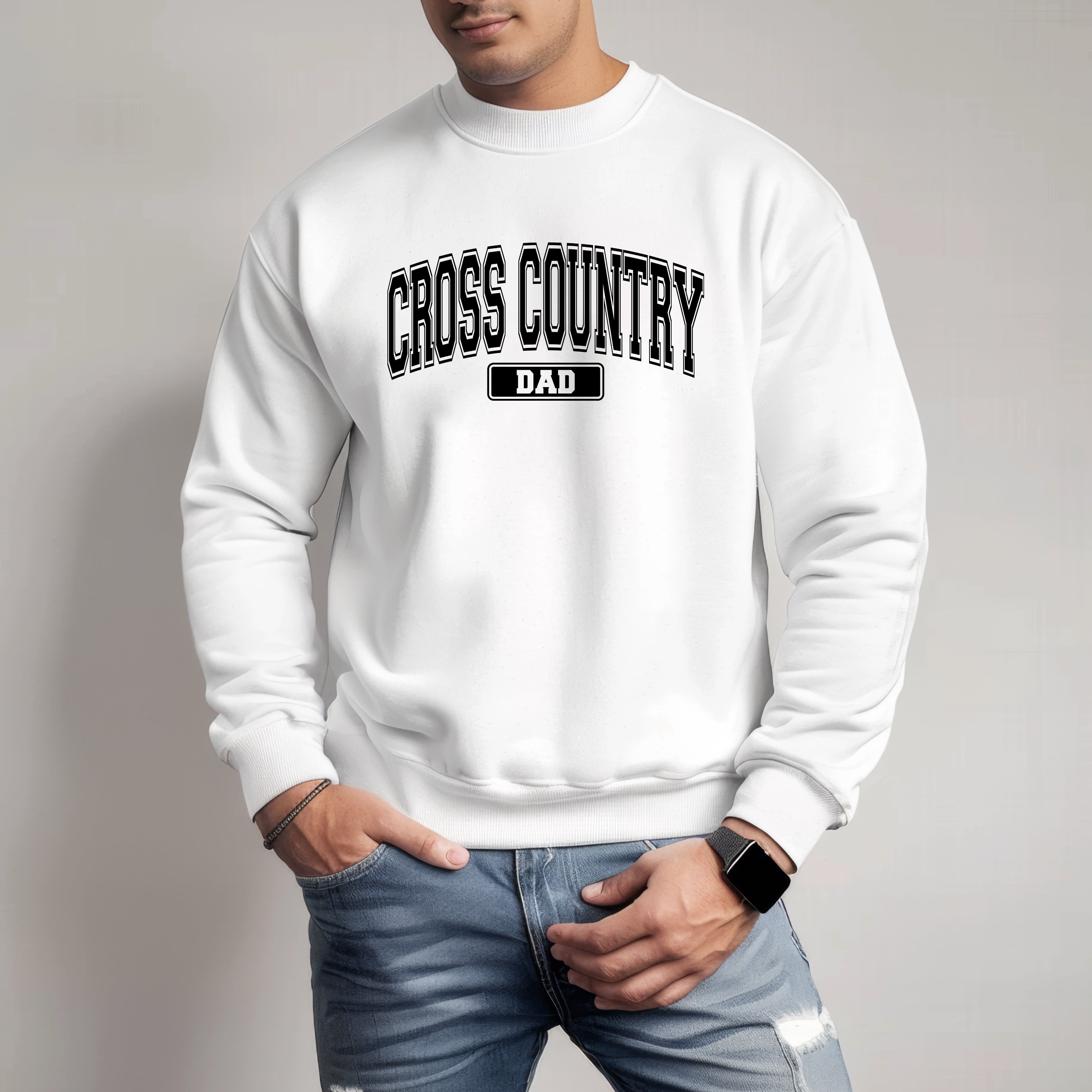 DTF Cross Country Dad 4-081