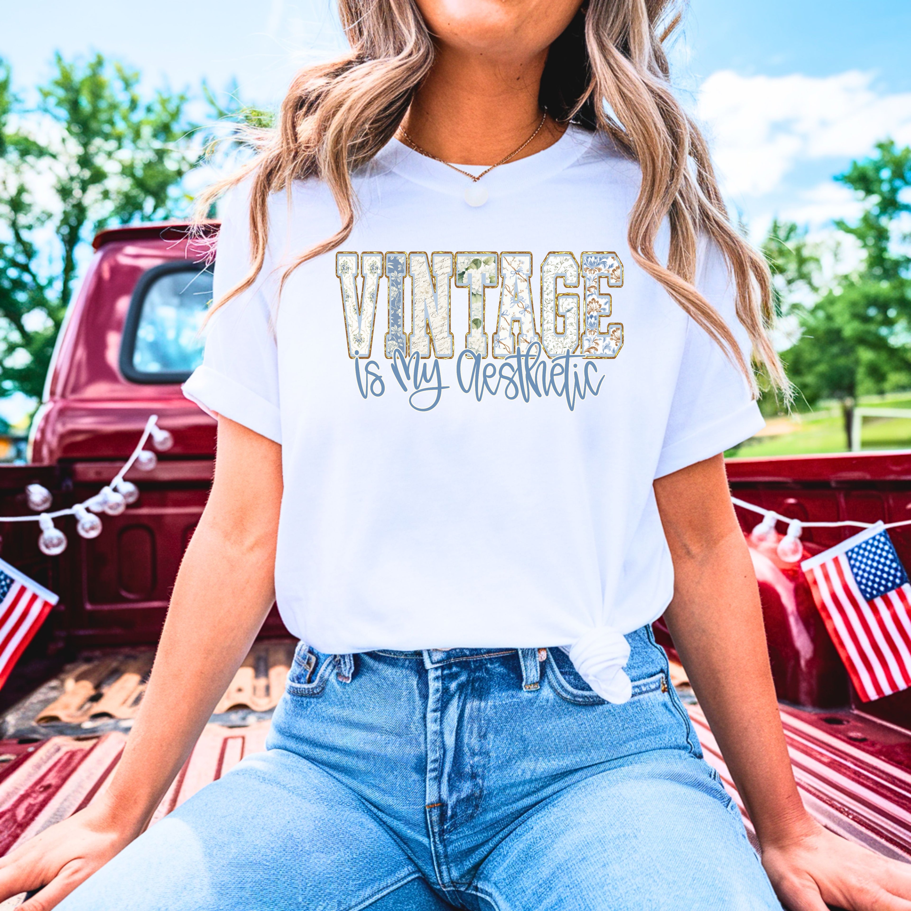 DTF Vintage Is My Aesthetic 4-012