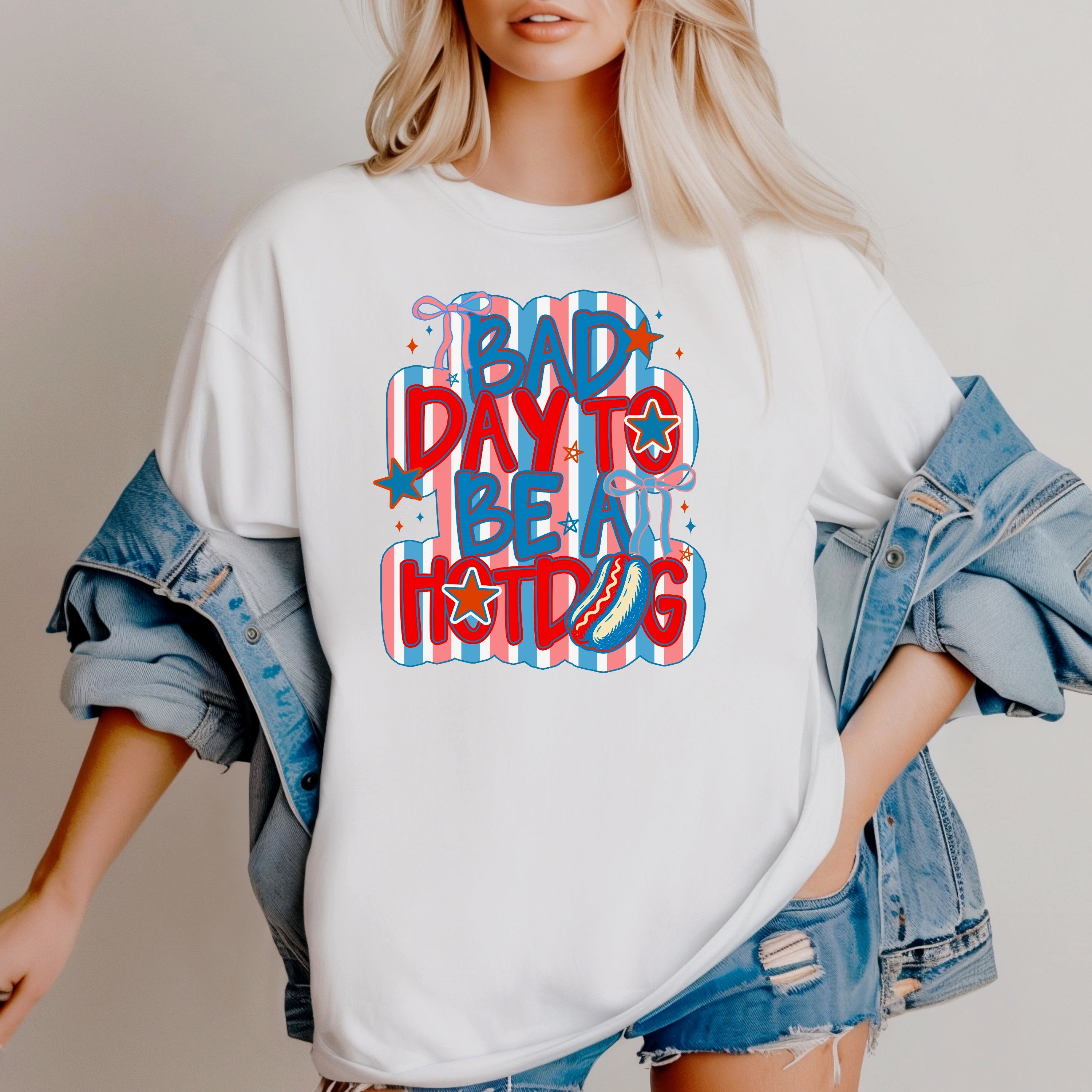 DTF BAD DAY TO BE A HOTDOG 8-138