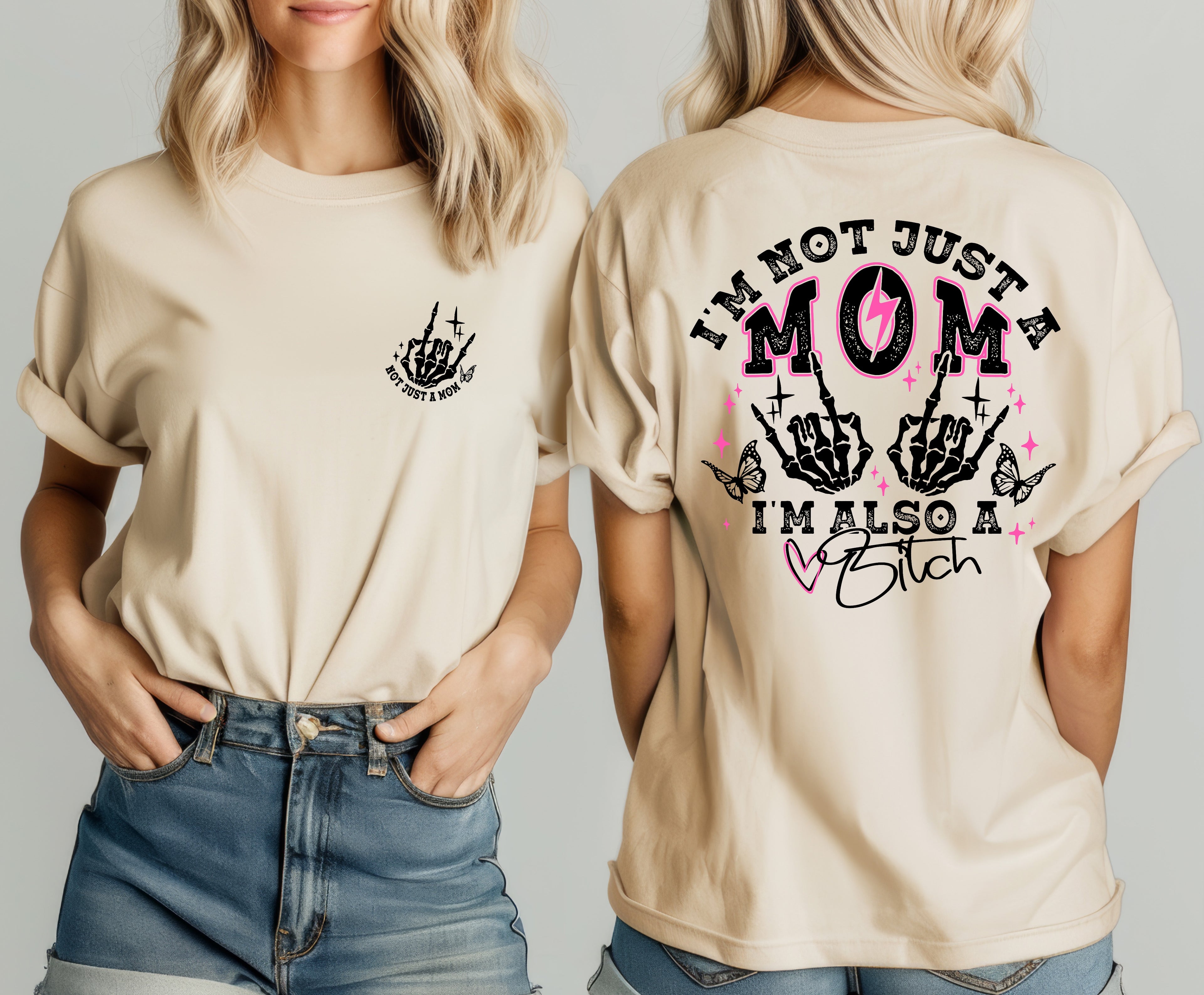 DTF NOT JUST A MOM 8-212